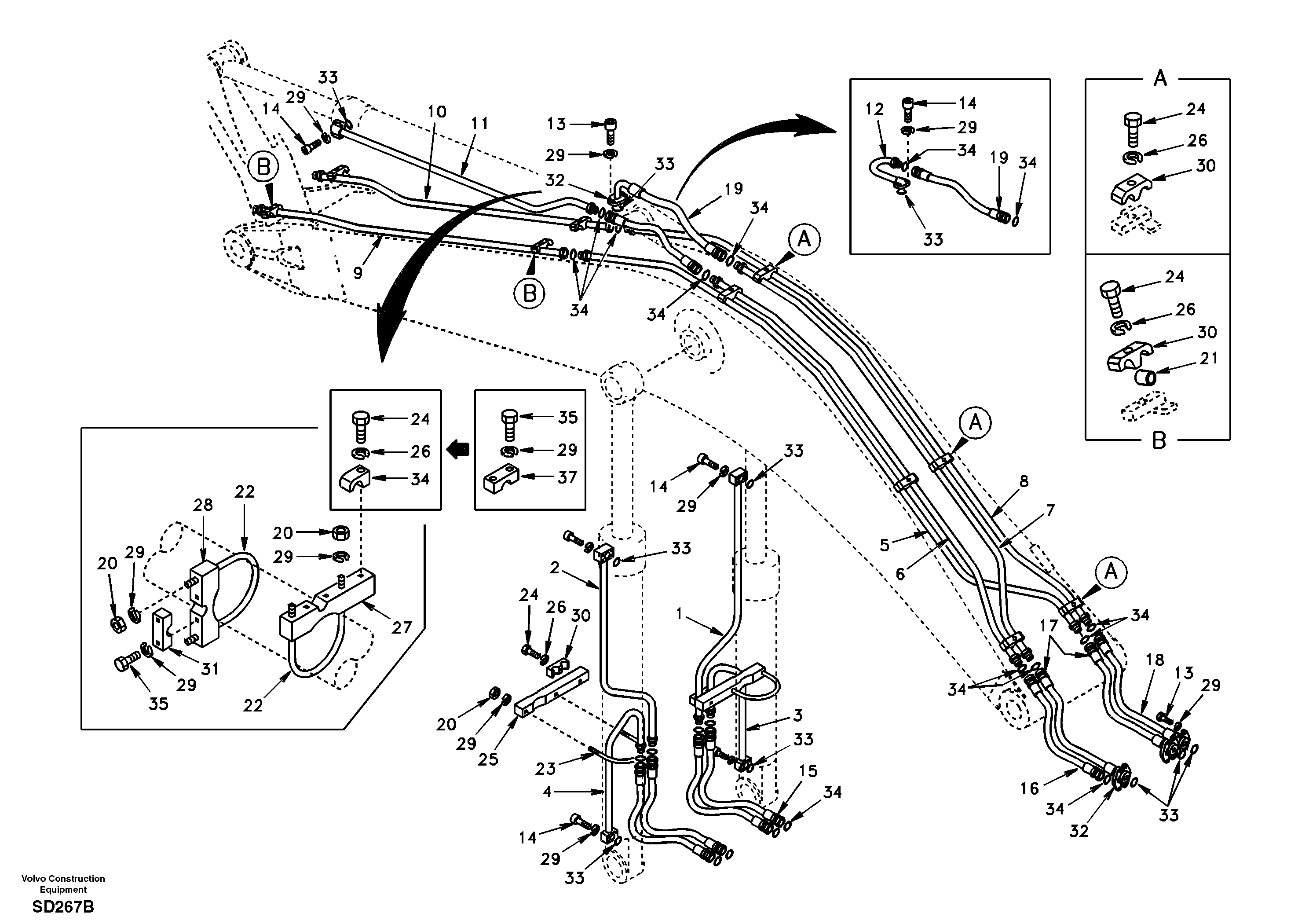 Bracket SA1174-01581 VOLVO