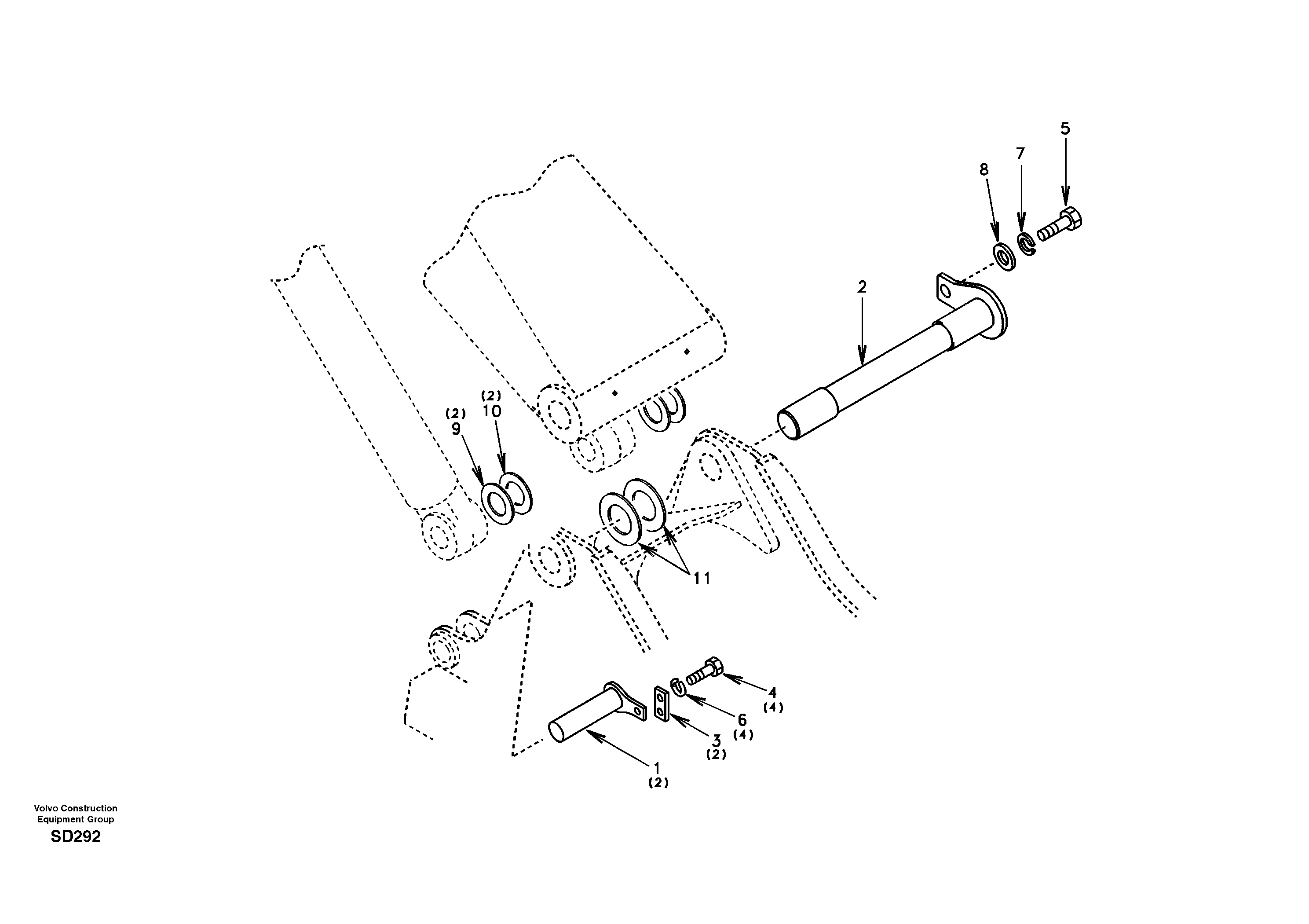 Swg Lk Cylinder SA1173-01162 VOLVO