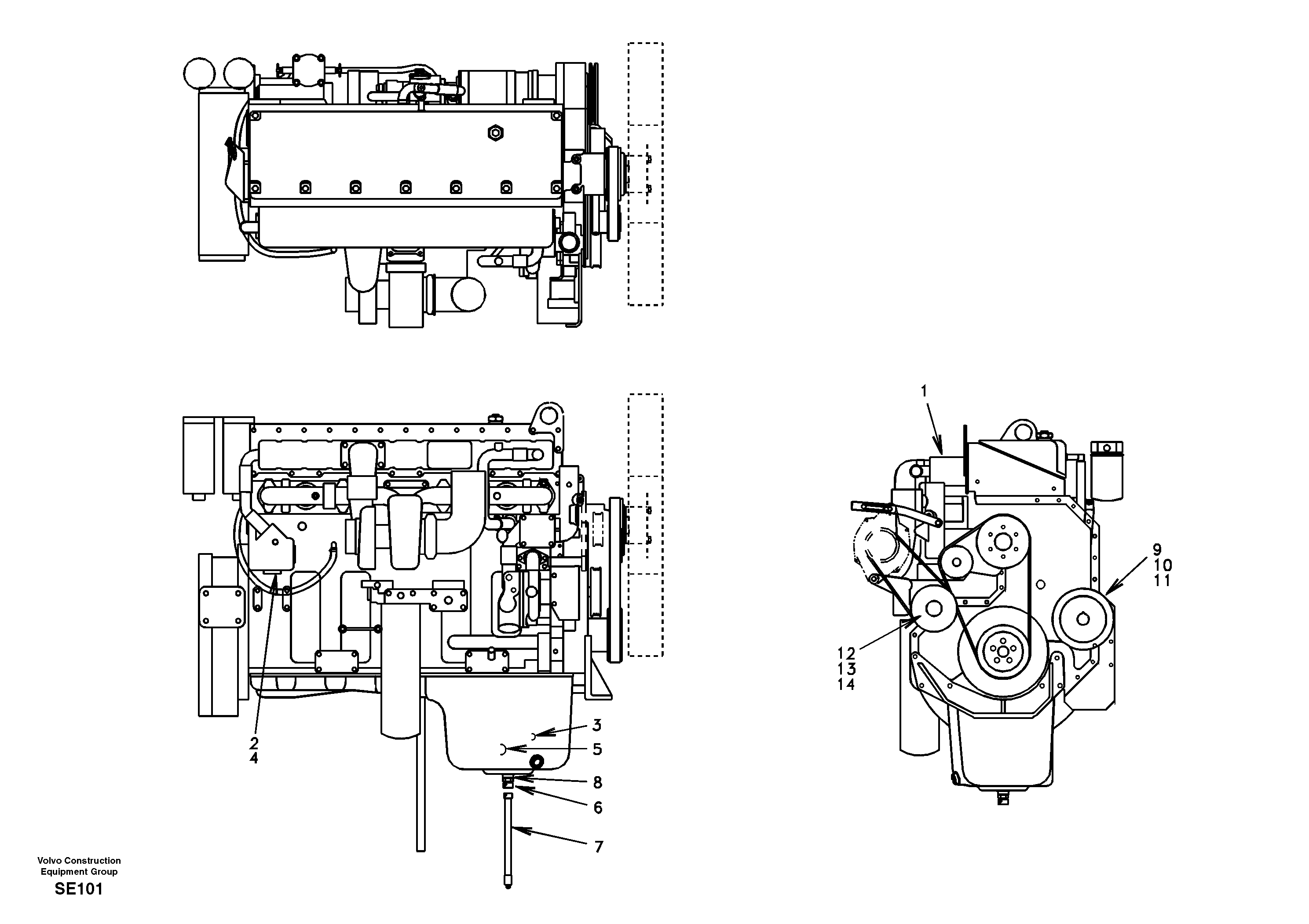 Heater SA2011-00540 VOLVO