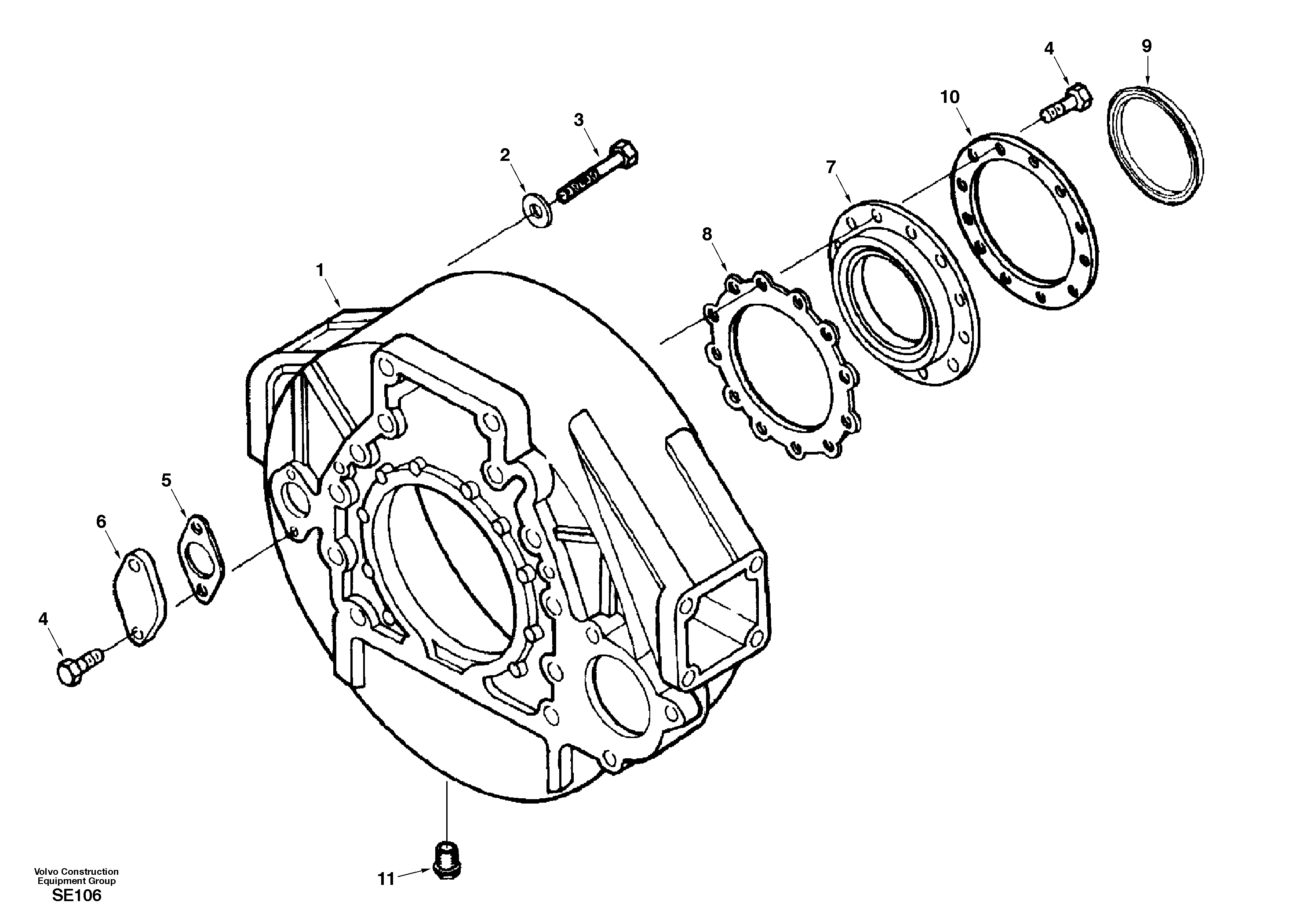 Washer SA127316 VOLVO