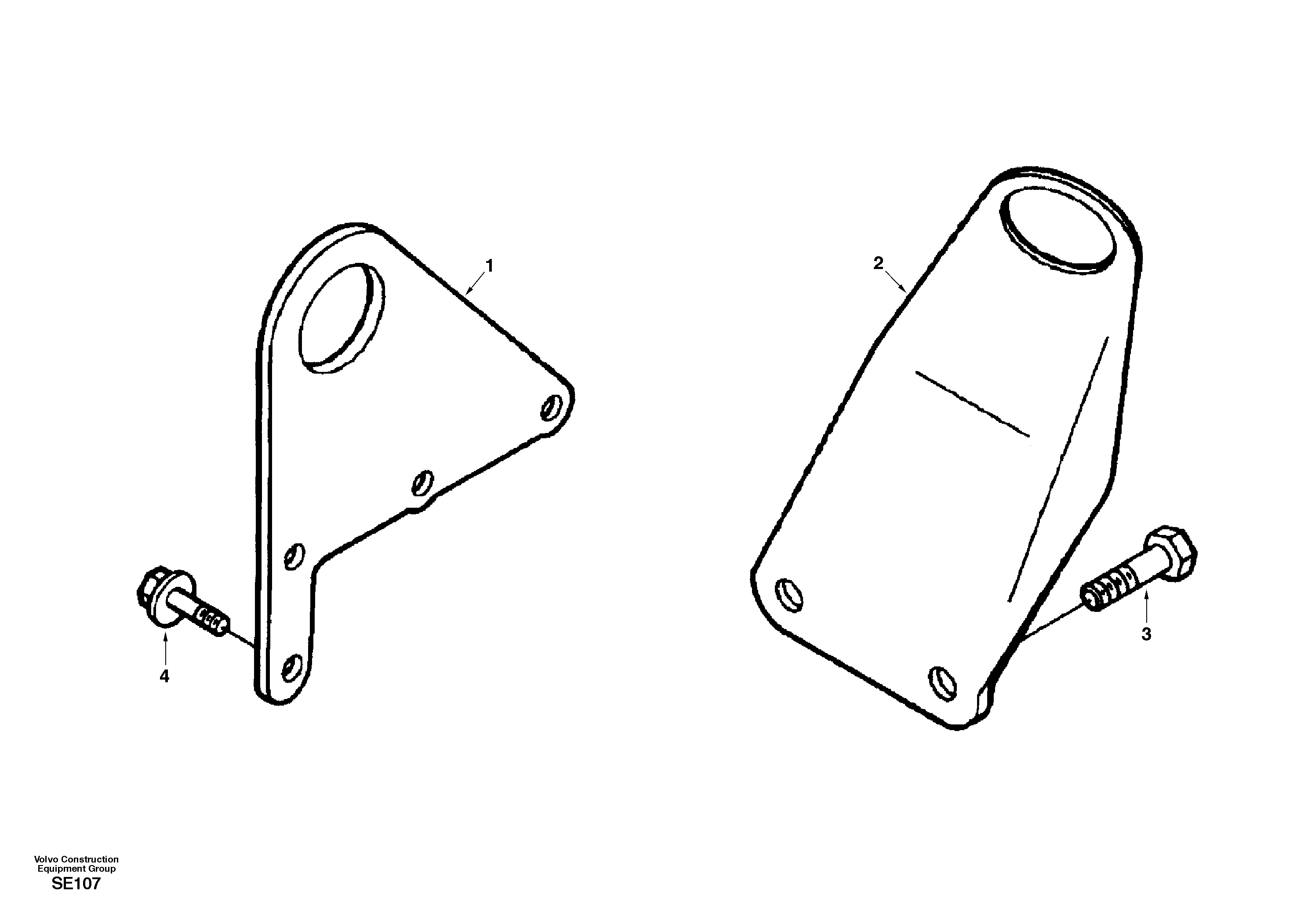 Mounting rail SA3335044 VOLVO