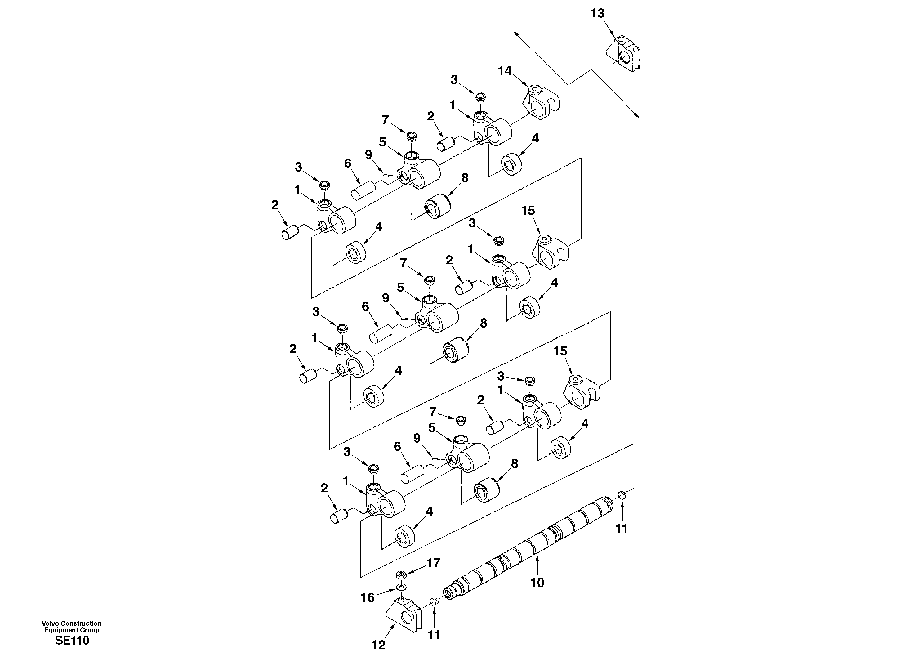 Hook SA3895488 VOLVO