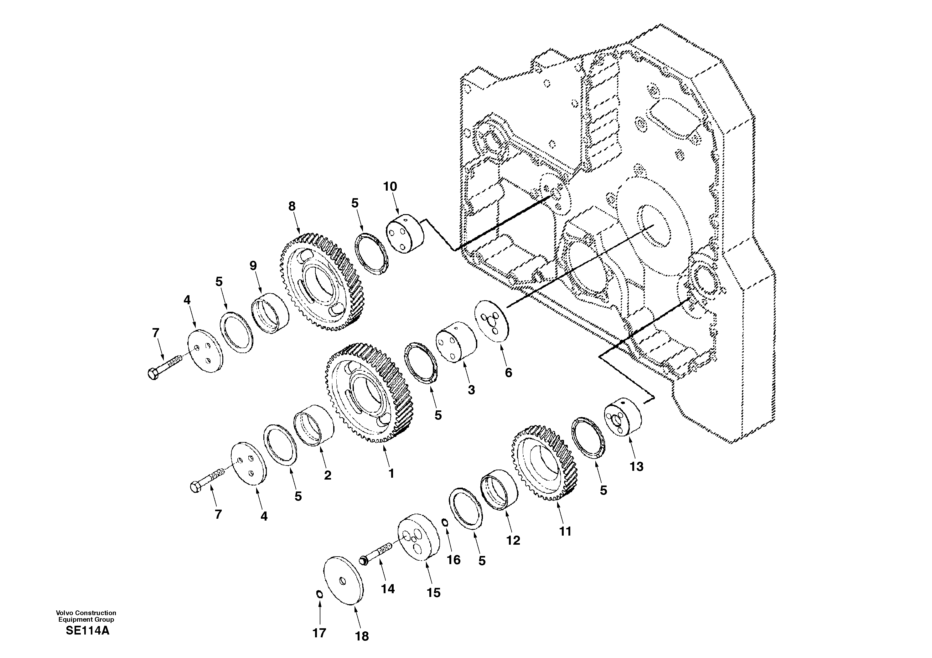 Retainer SA3026233 VOLVO