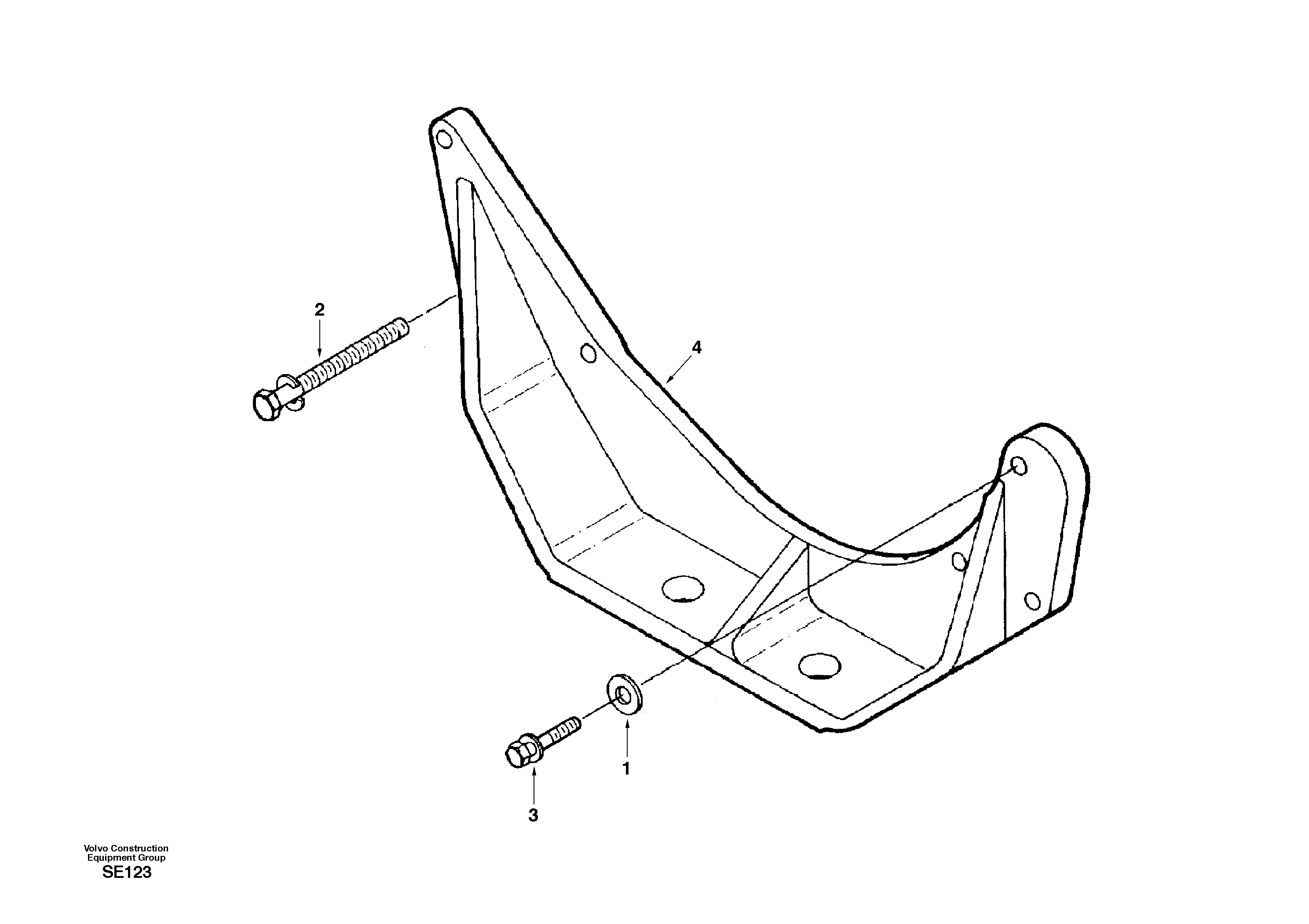 Support SA3892809 VOLVO