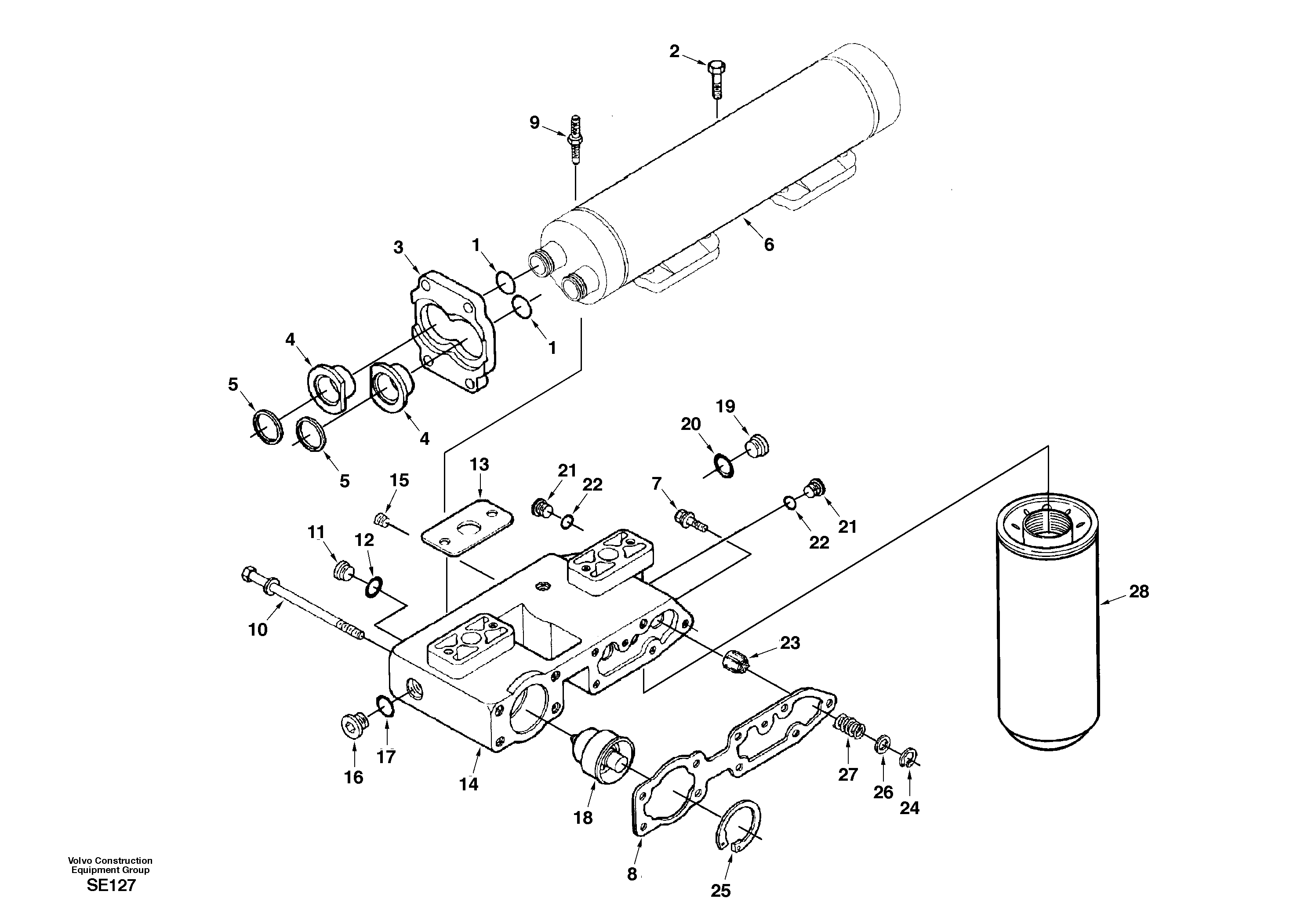 For upper engine part SA3034836 VOLVO