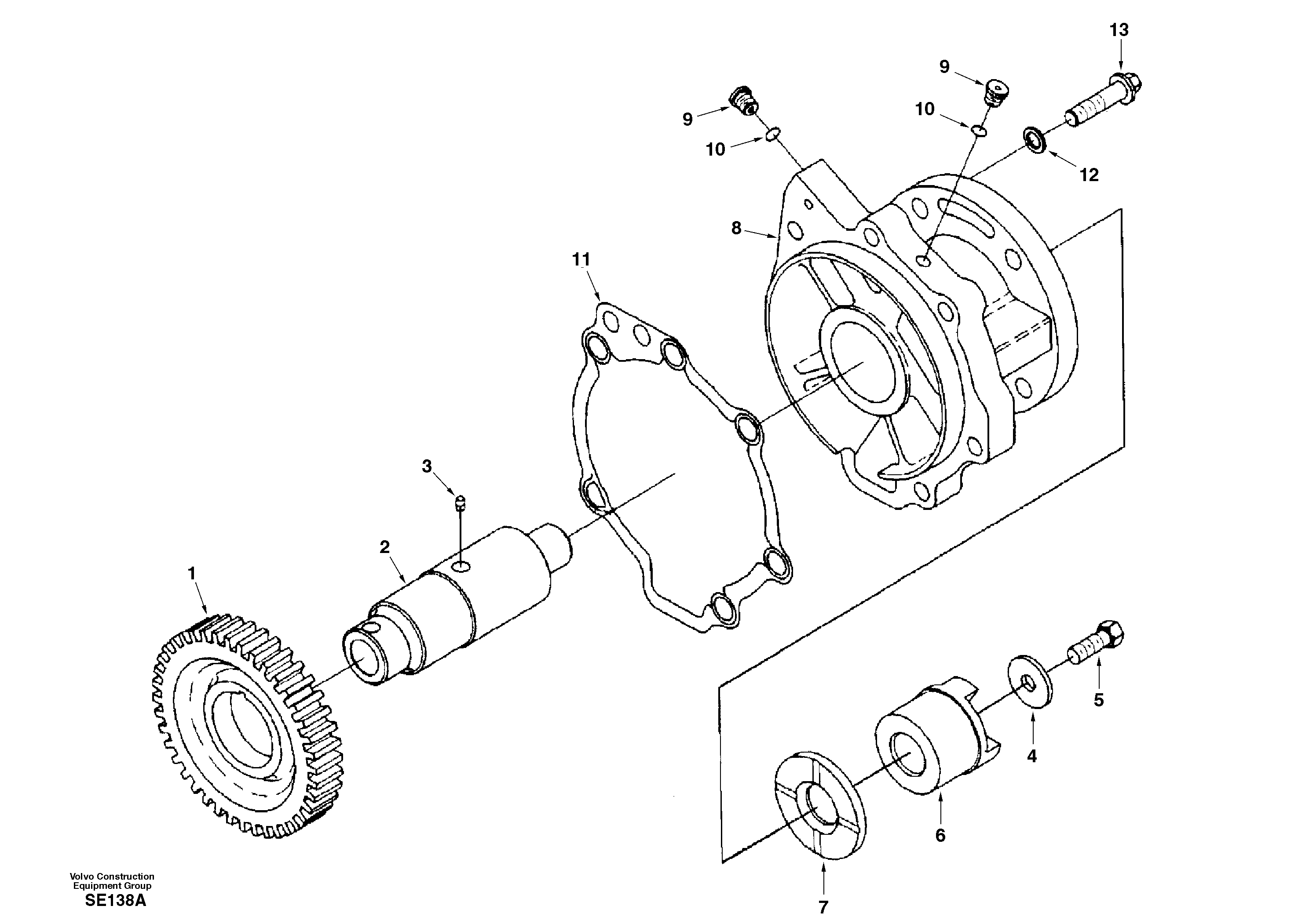 Bearing SA3028309 VOLVO
