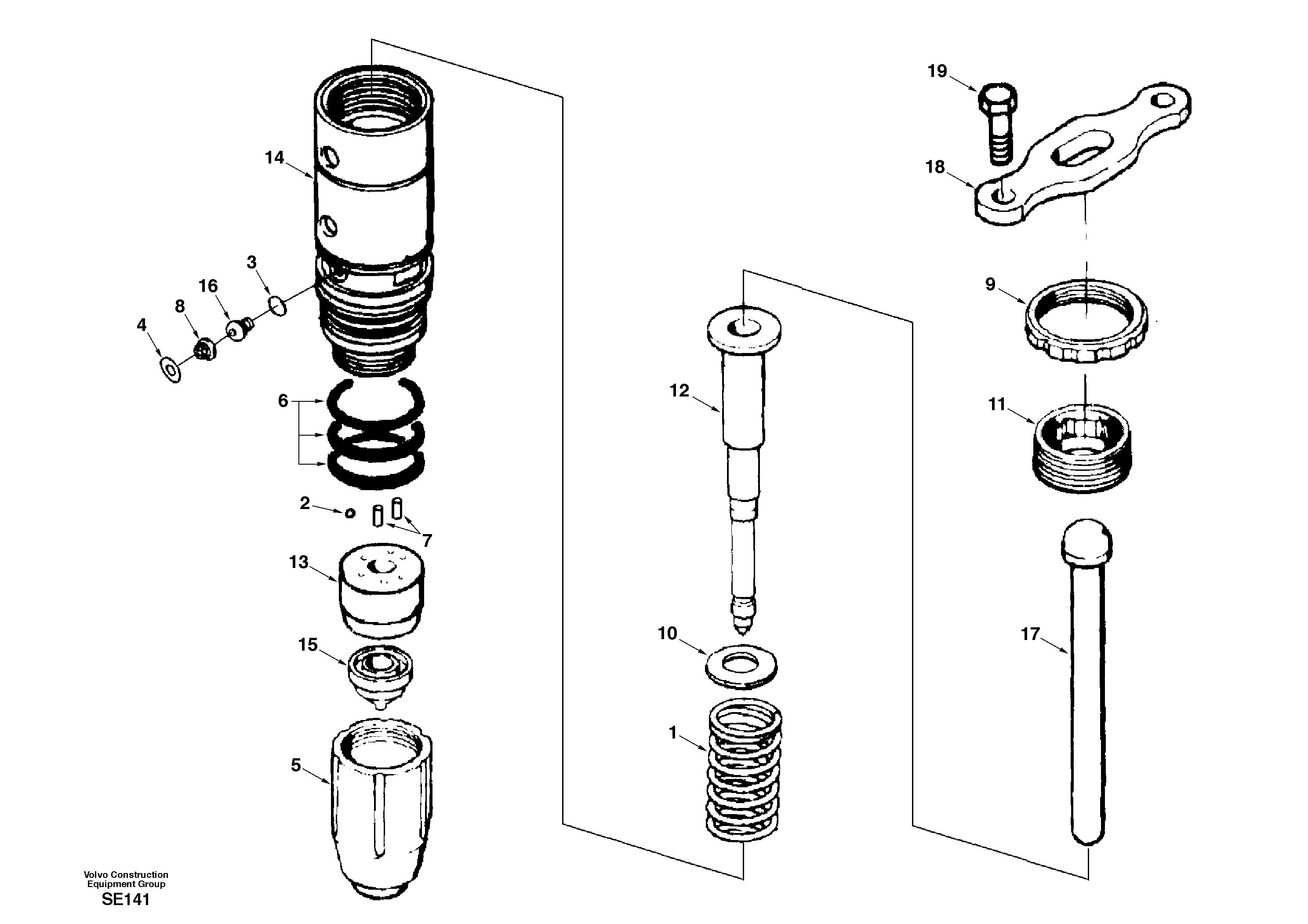 Lock nut SA3009362 VOLVO