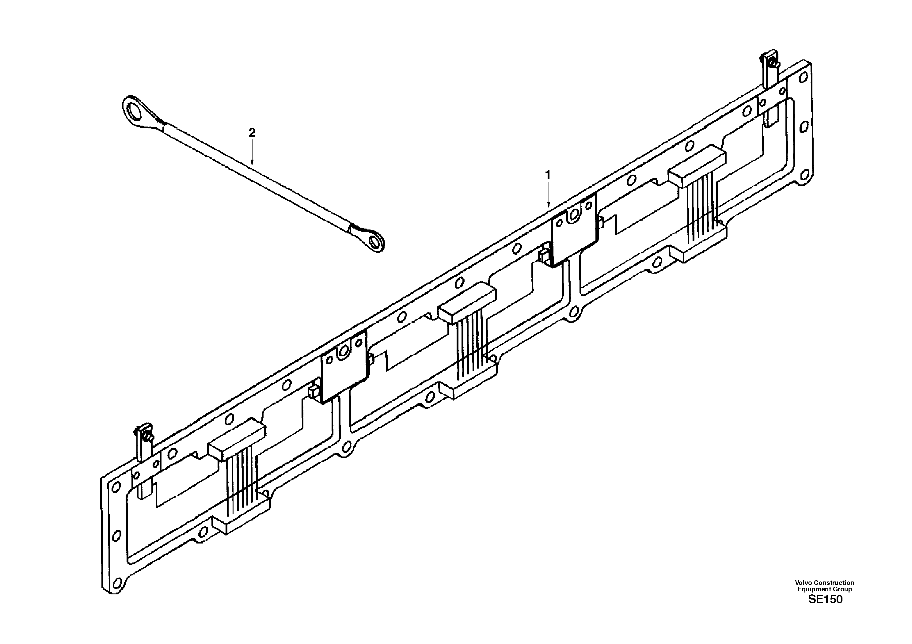 Cable harness SA3897656 VOLVO