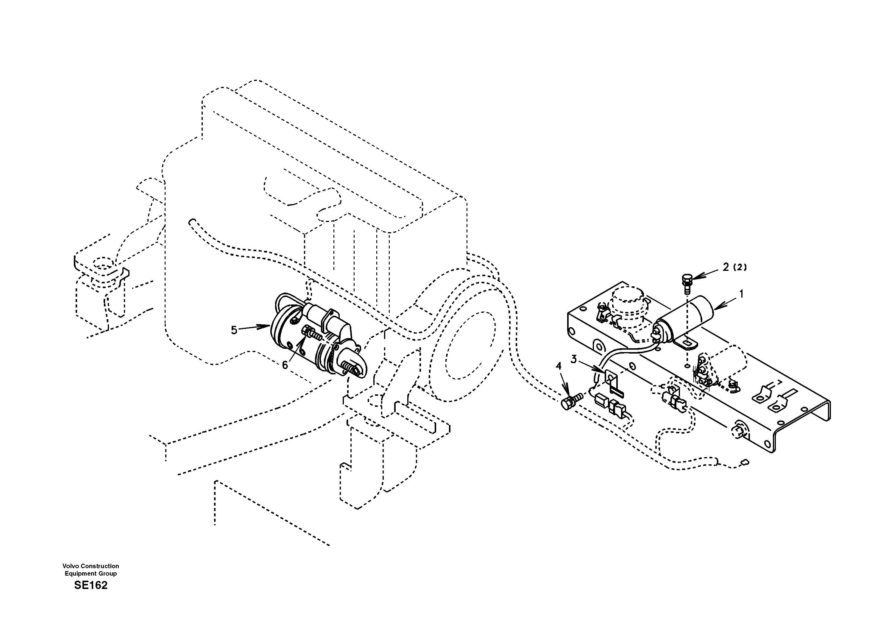 For upper engine part SA3600596 VOLVO