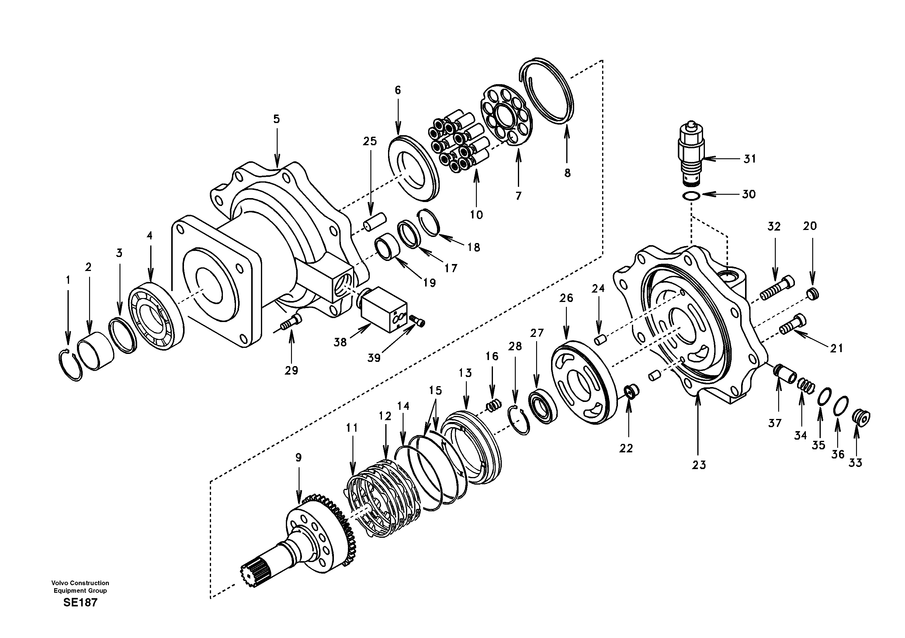 Relief valve SA8230-12450 VOLVO