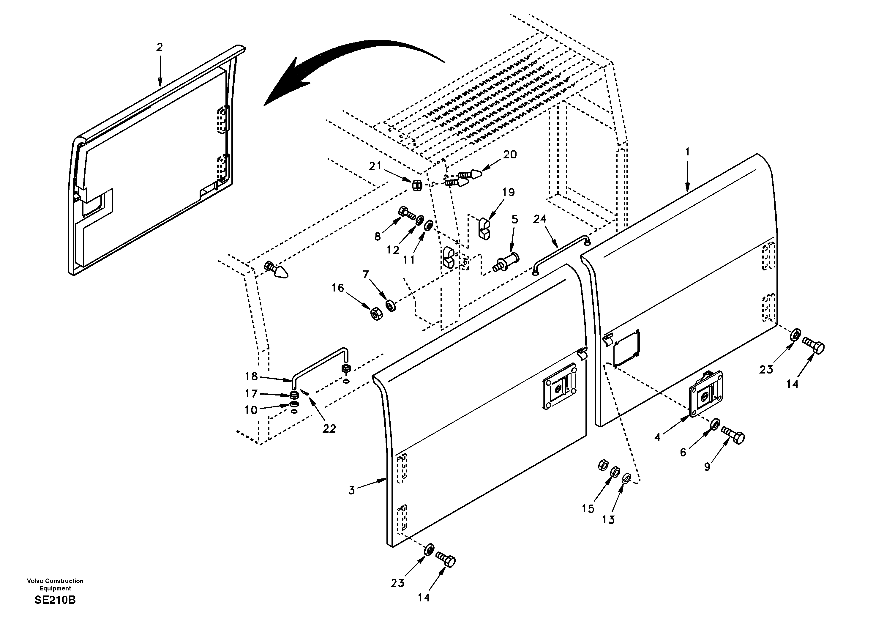 Door SA1162-04471 VOLVO