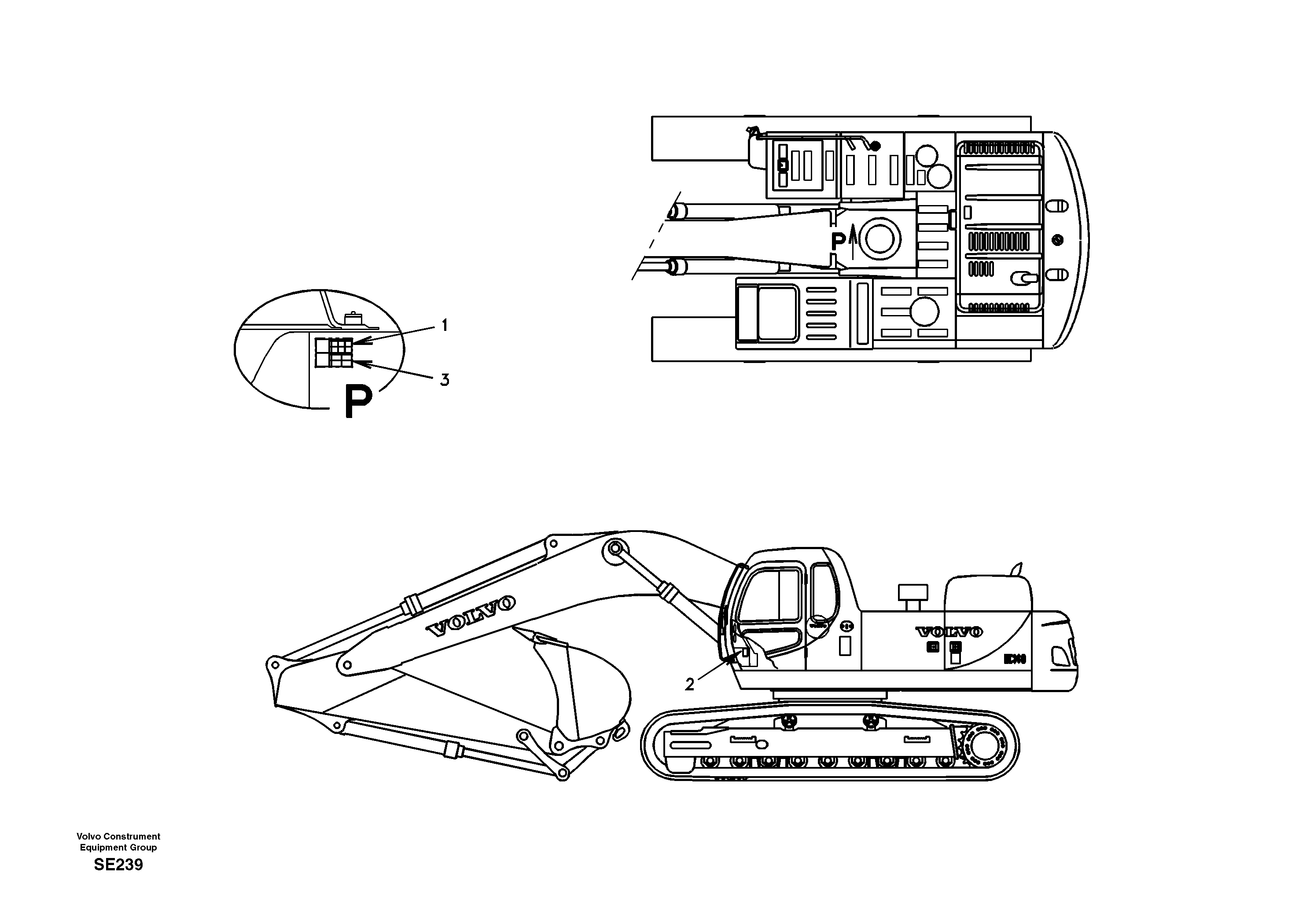 Decal VOE14502039 VOLVO