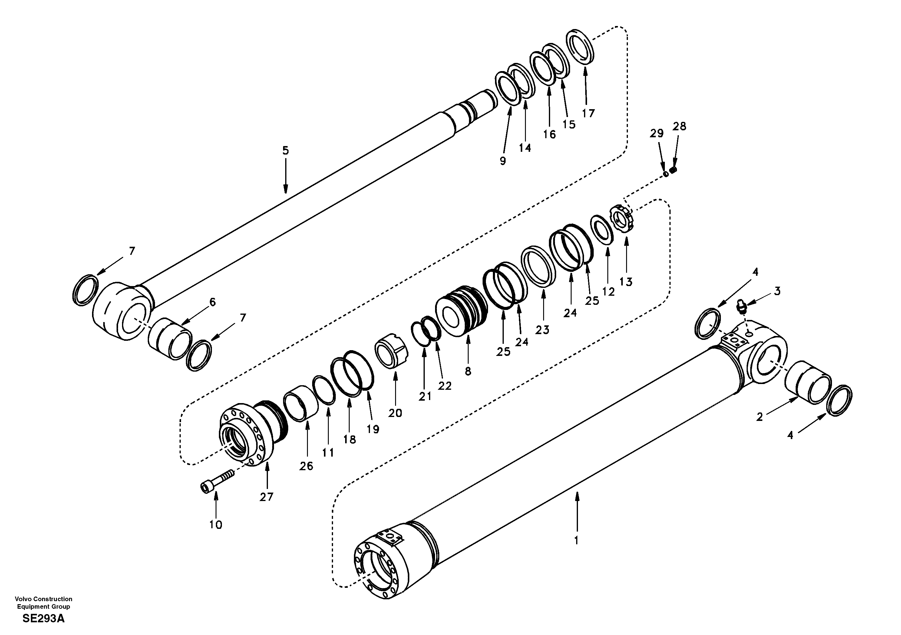 Rod RM/VOE14501225 VOLVO
