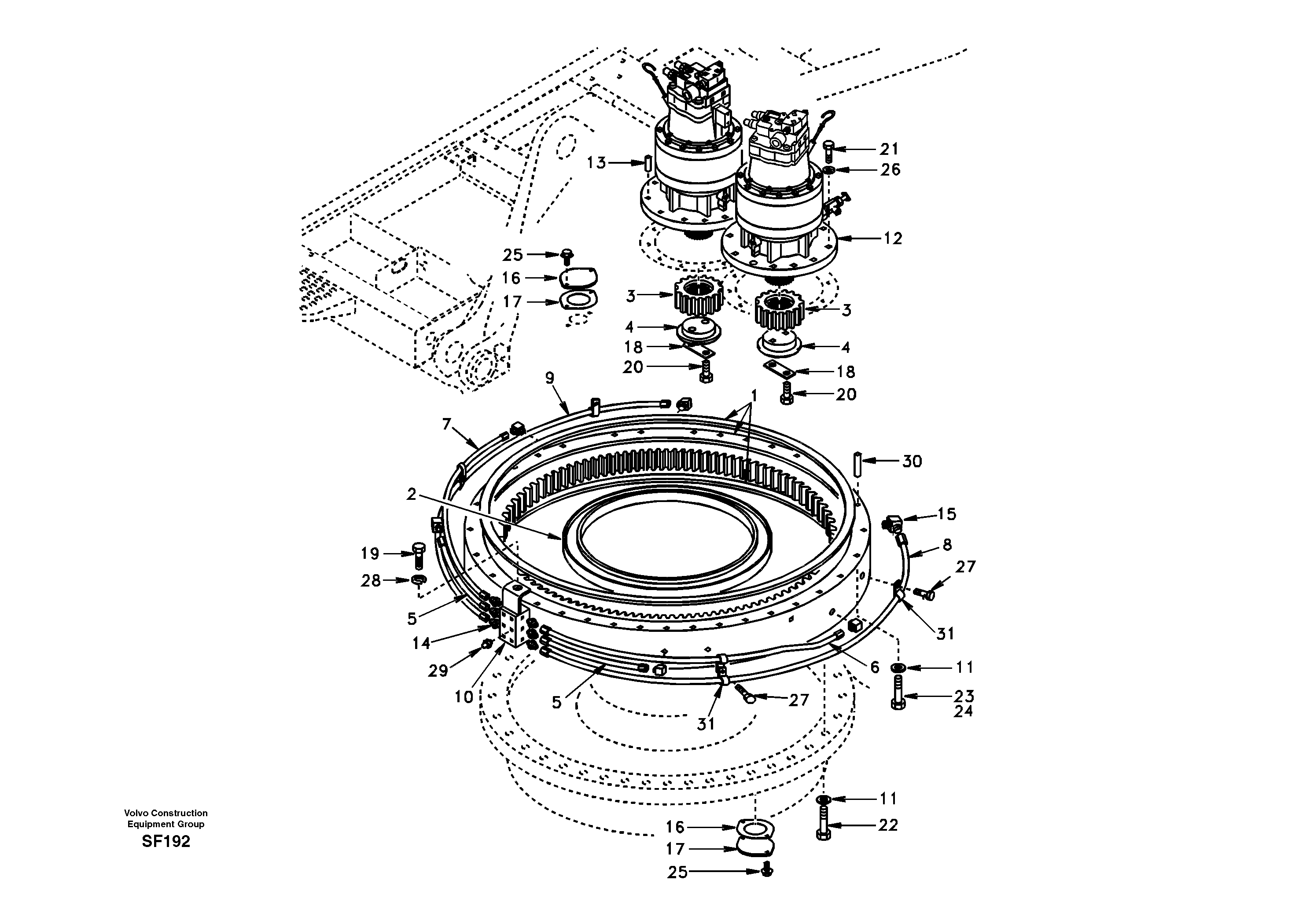 Fuel pipes, SA1040-64950 VOLVO
