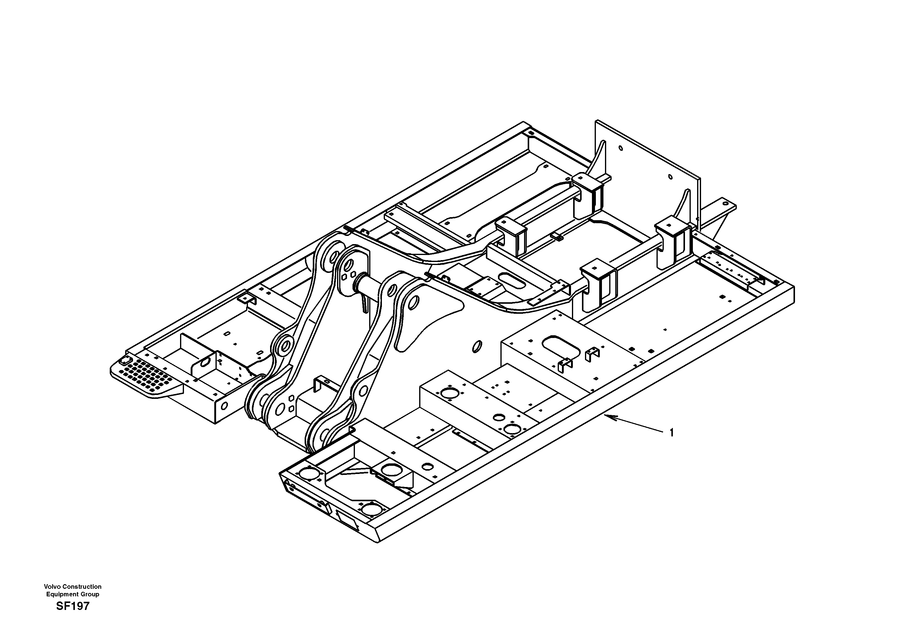 Frame SA1151-07901 VOLVO