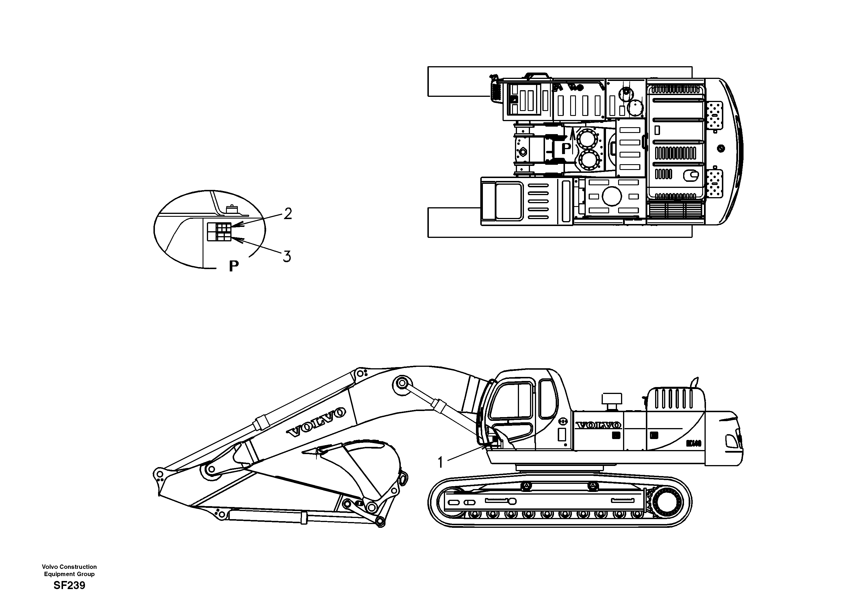 Decal VOE14502040 VOLVO