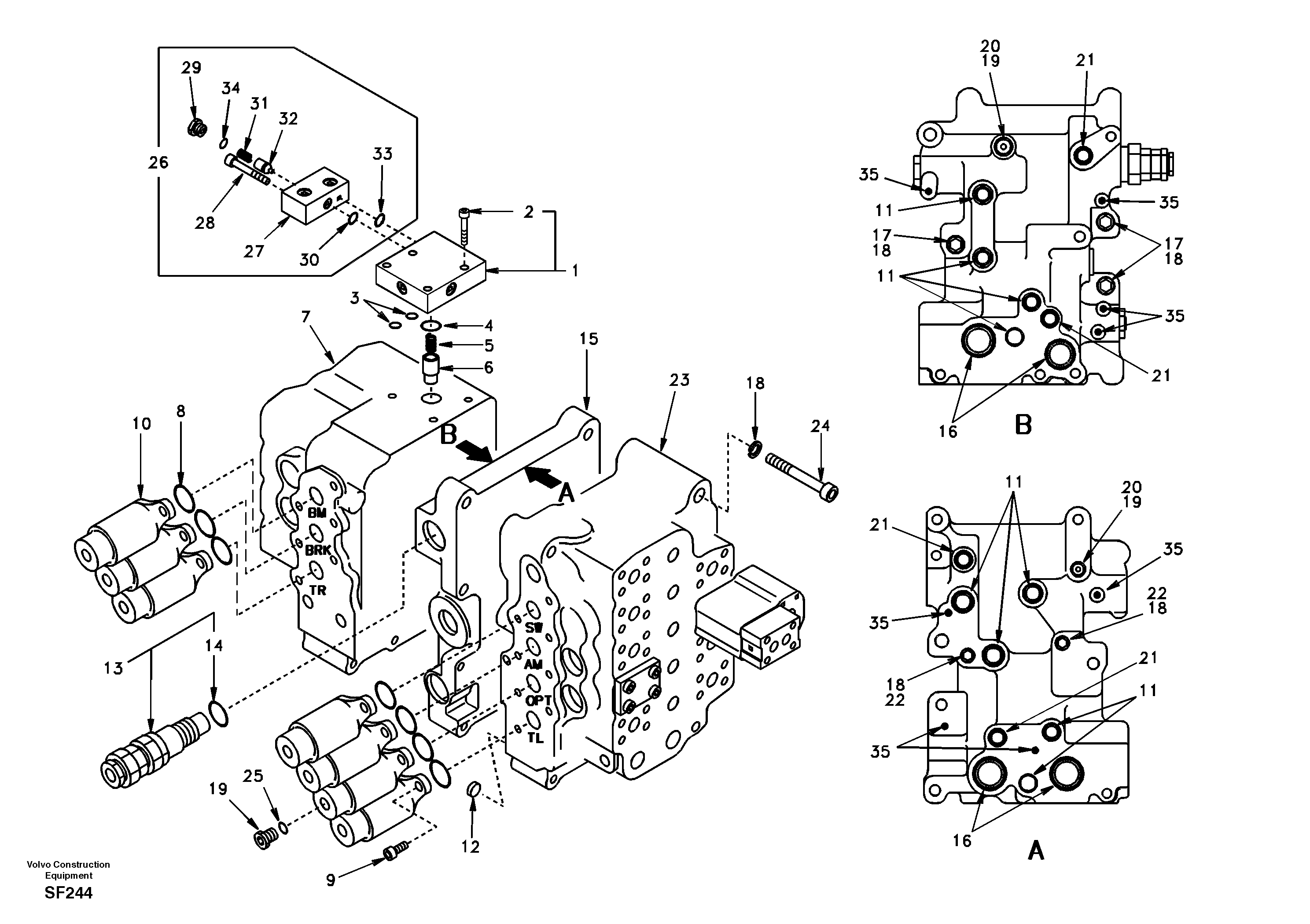 Non-return valve VOE14626257 VOLVO