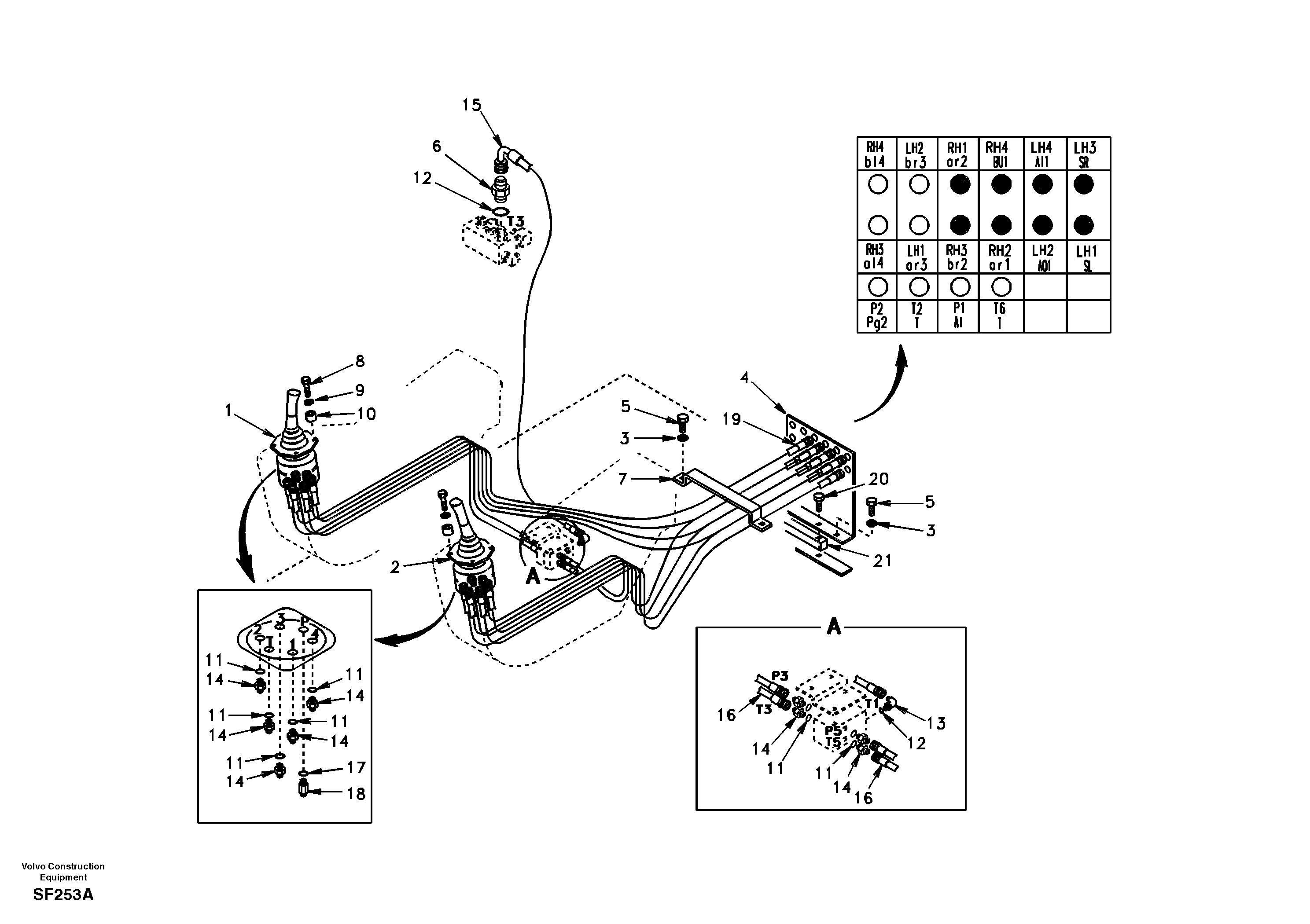 Bracket SA1148-01800 VOLVO