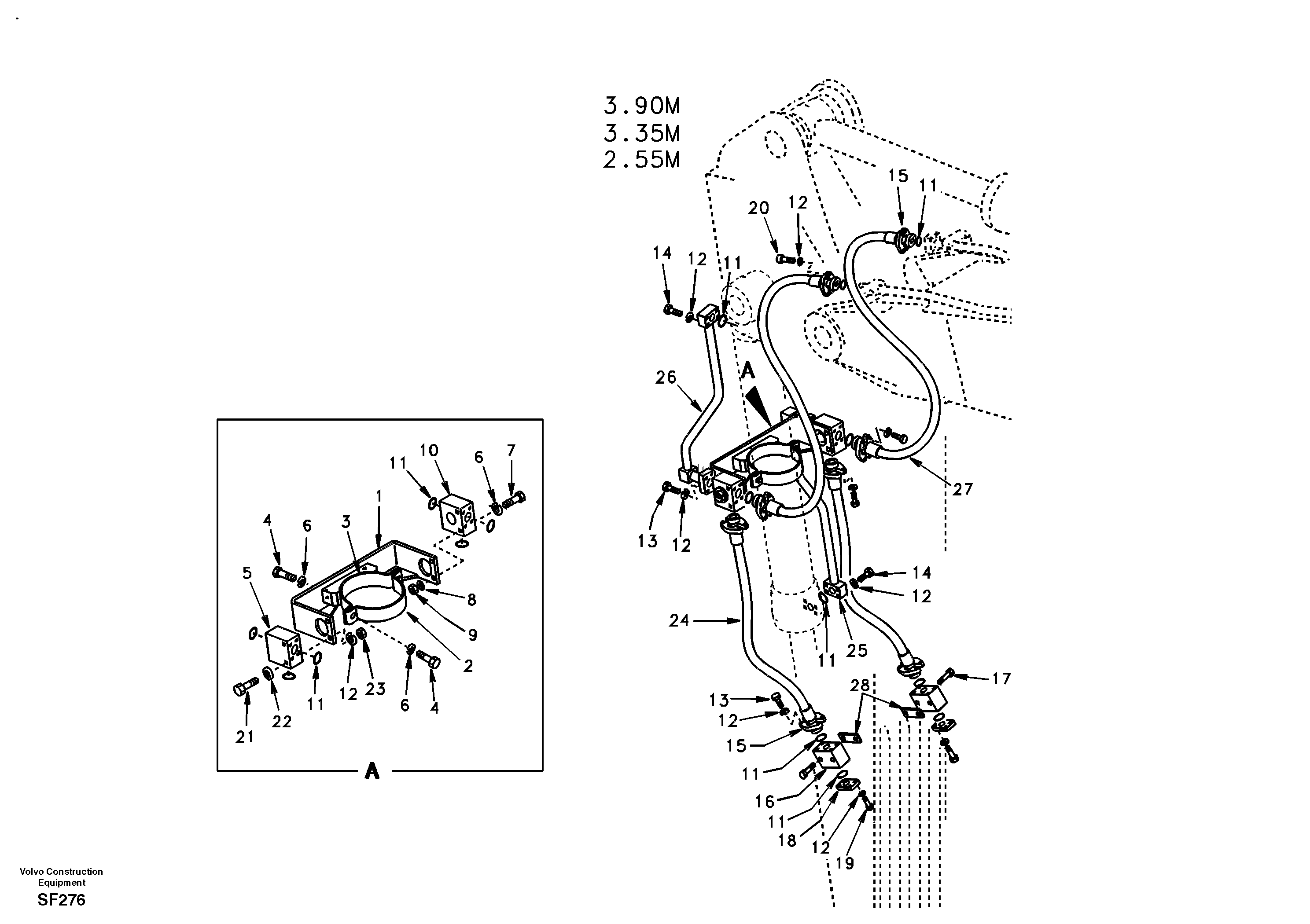 Bracket VOE14500682 VOLVO