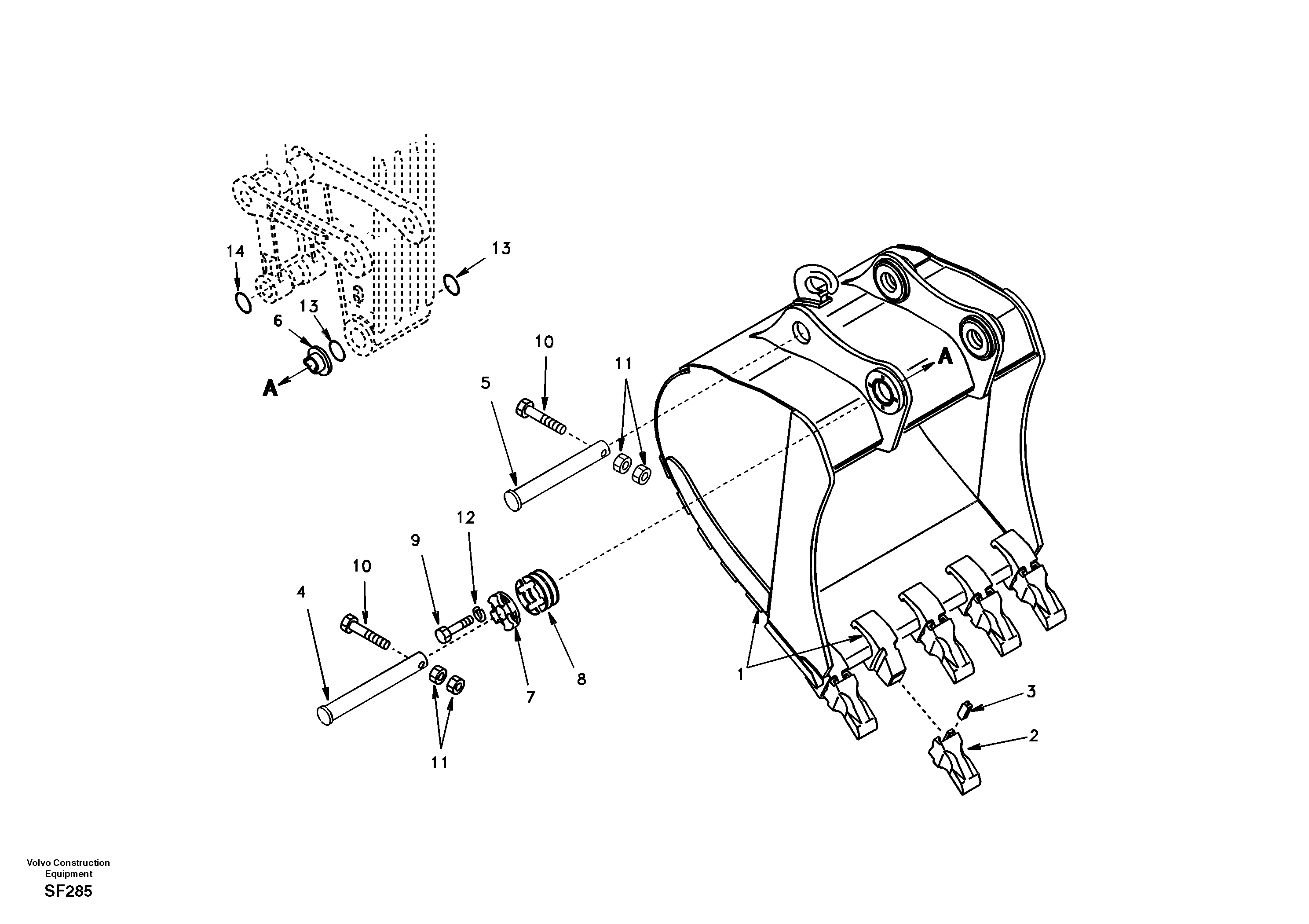 Cover SA1172-04080 VOLVO