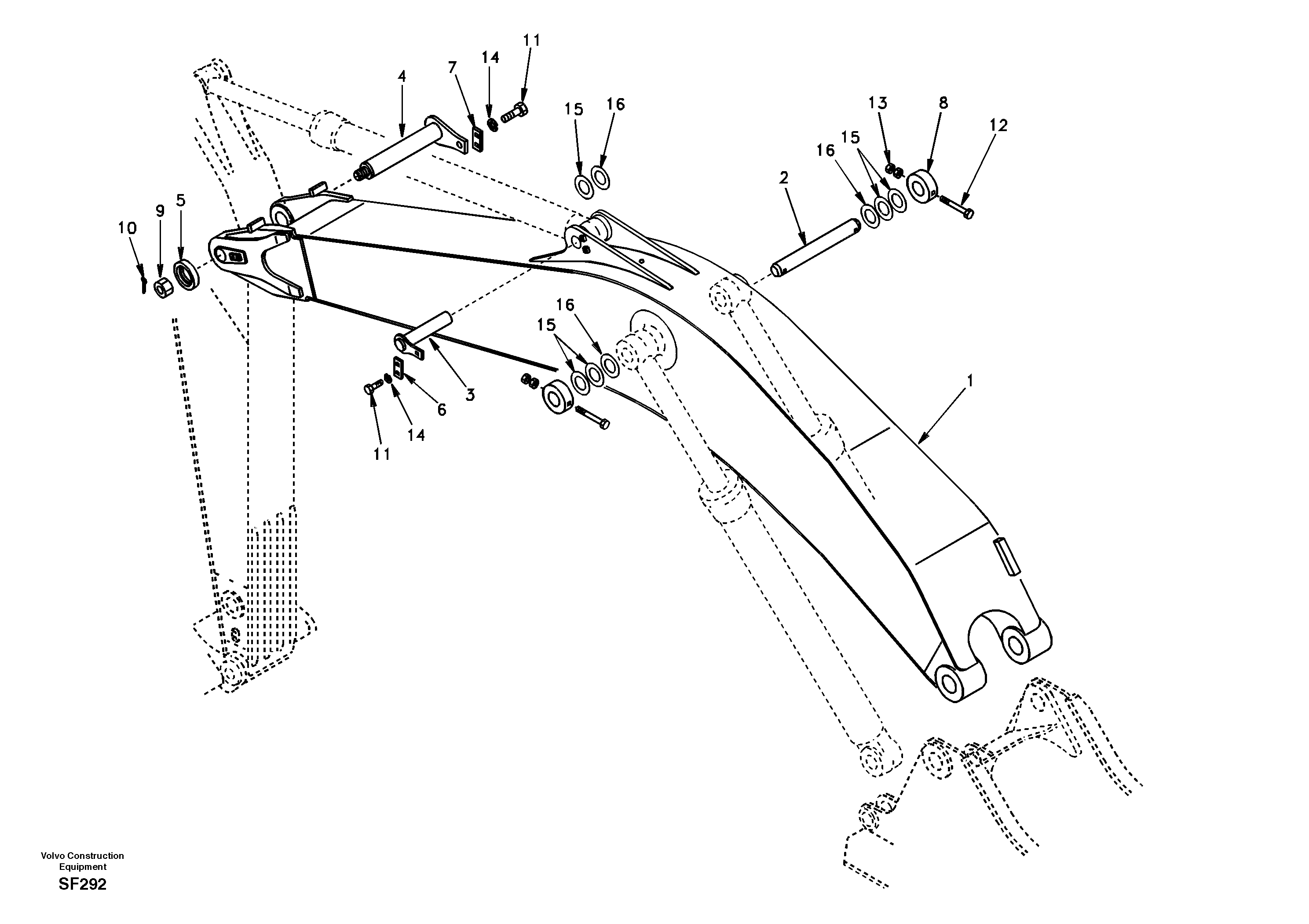 Swg Lk Cylinder SA1073-04780 VOLVO