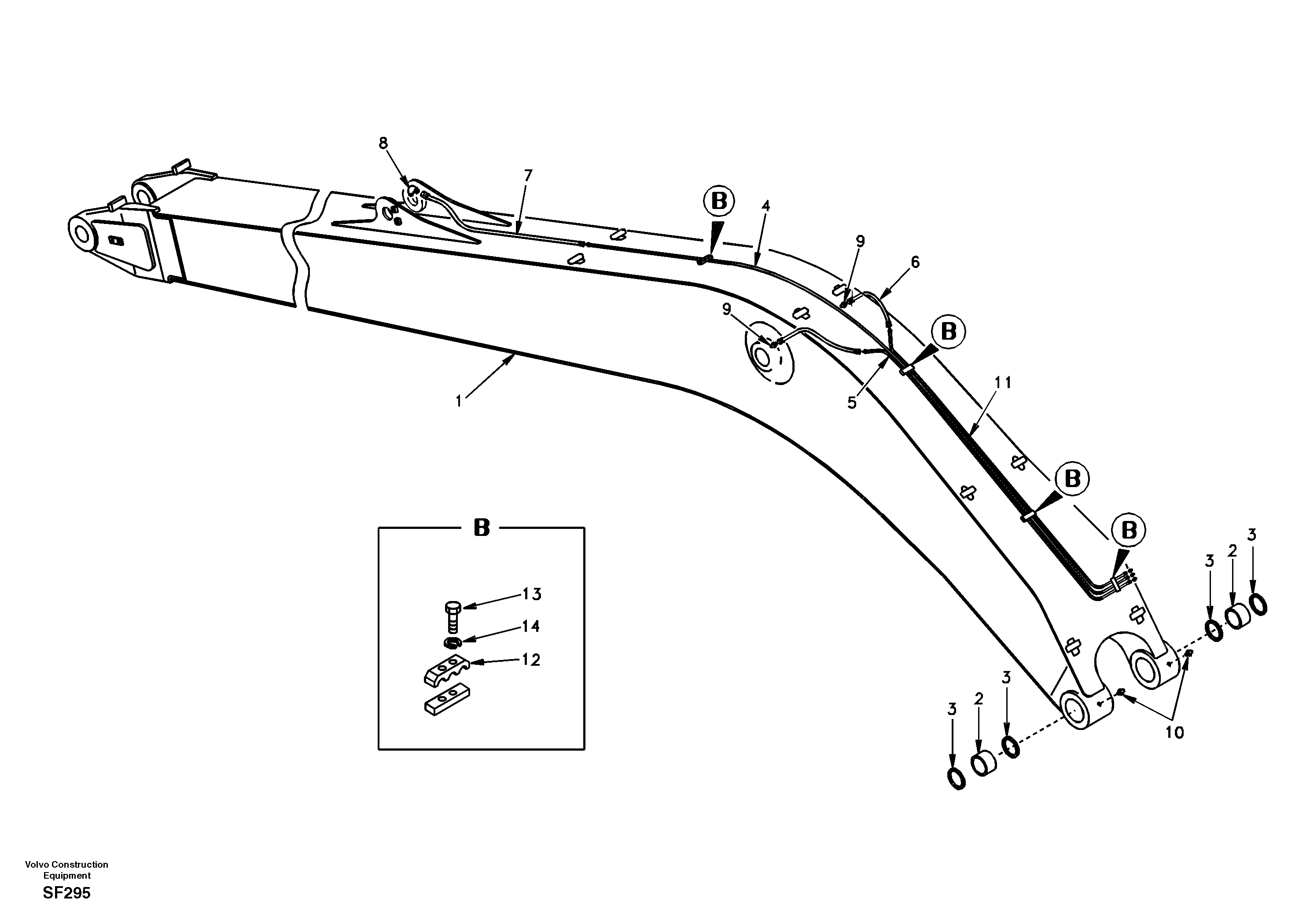 Pipe SA1073-04671 VOLVO