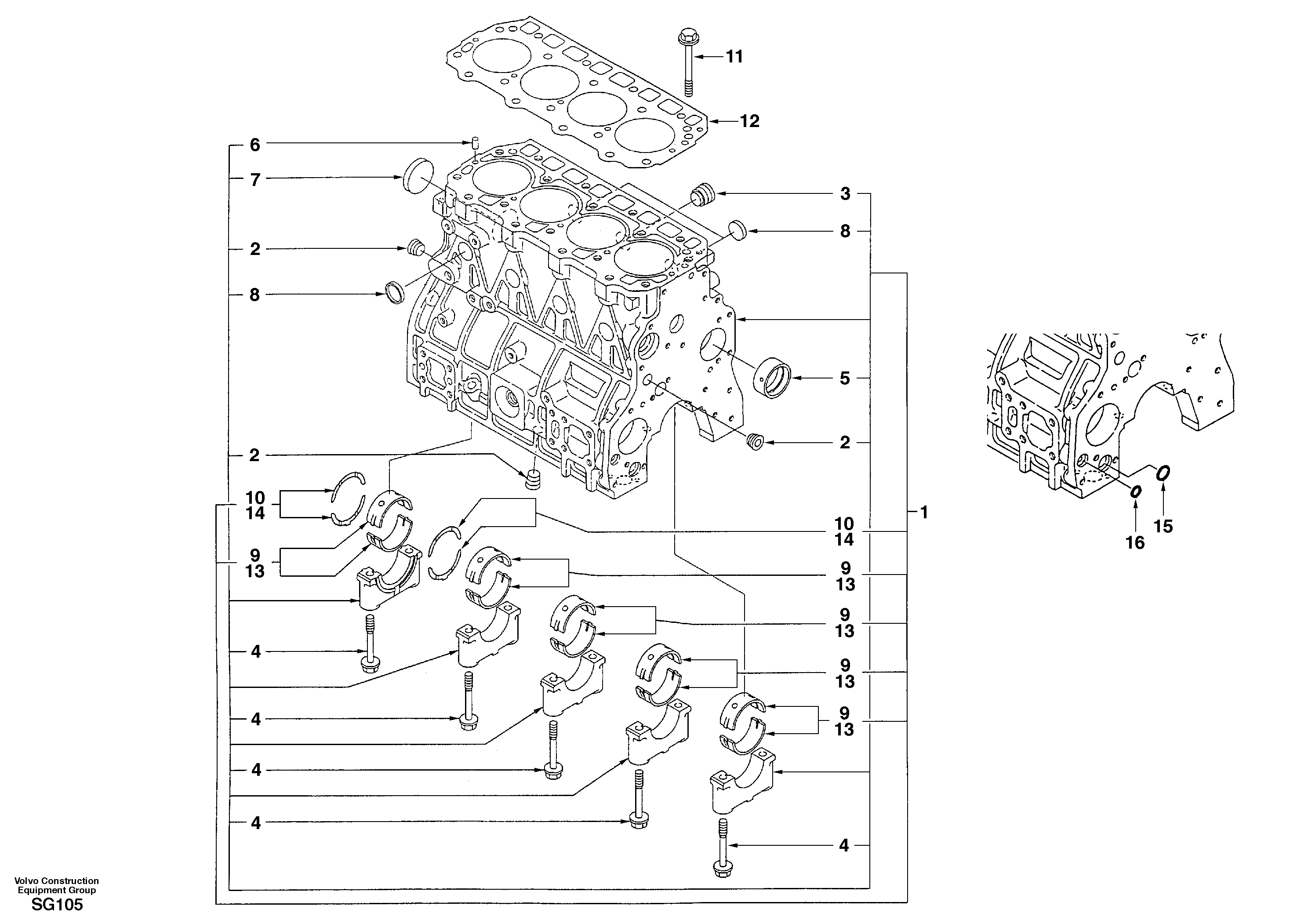Plug SA8210-05640 VOLVO