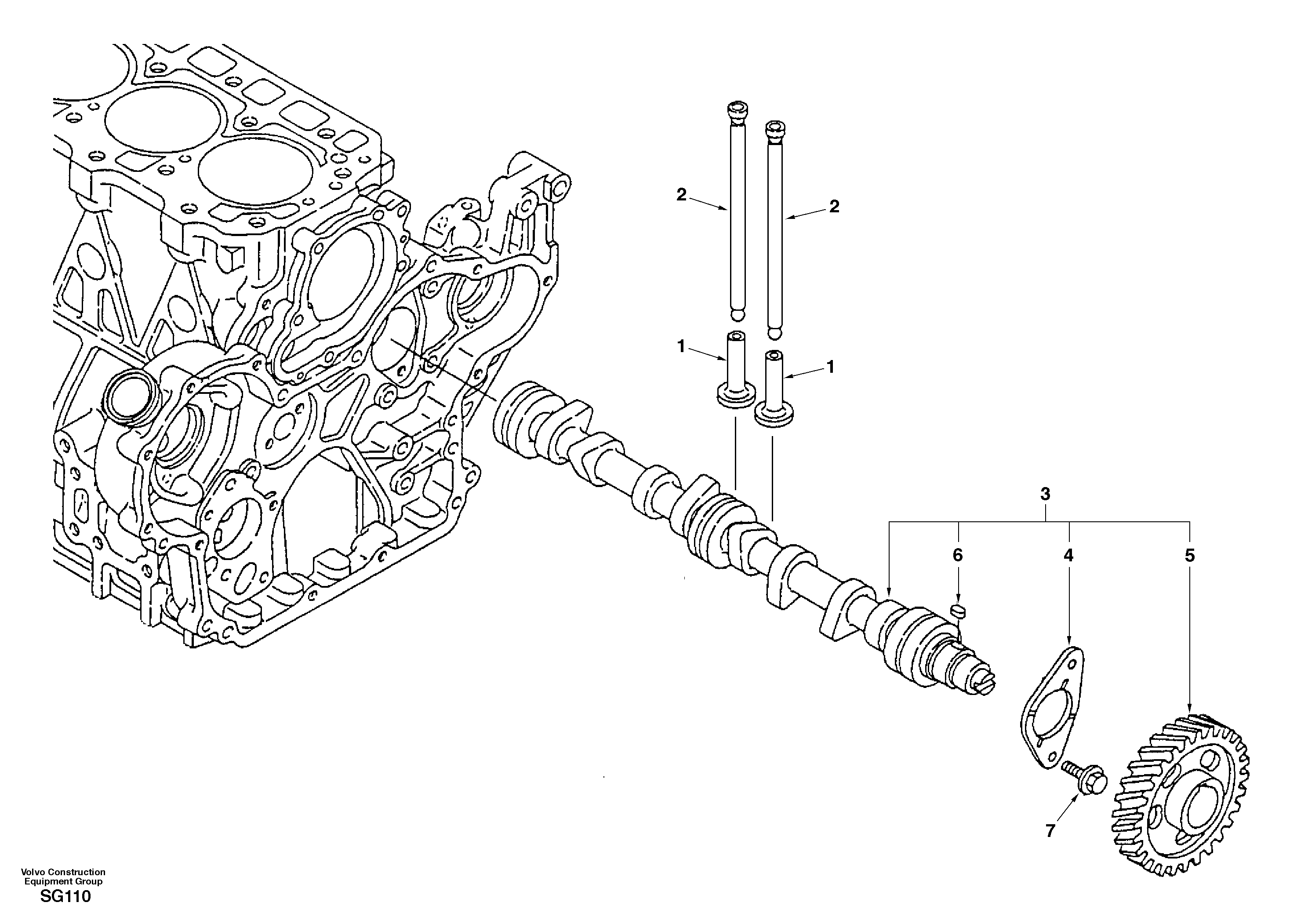 Rod SA8210-04590 VOLVO
