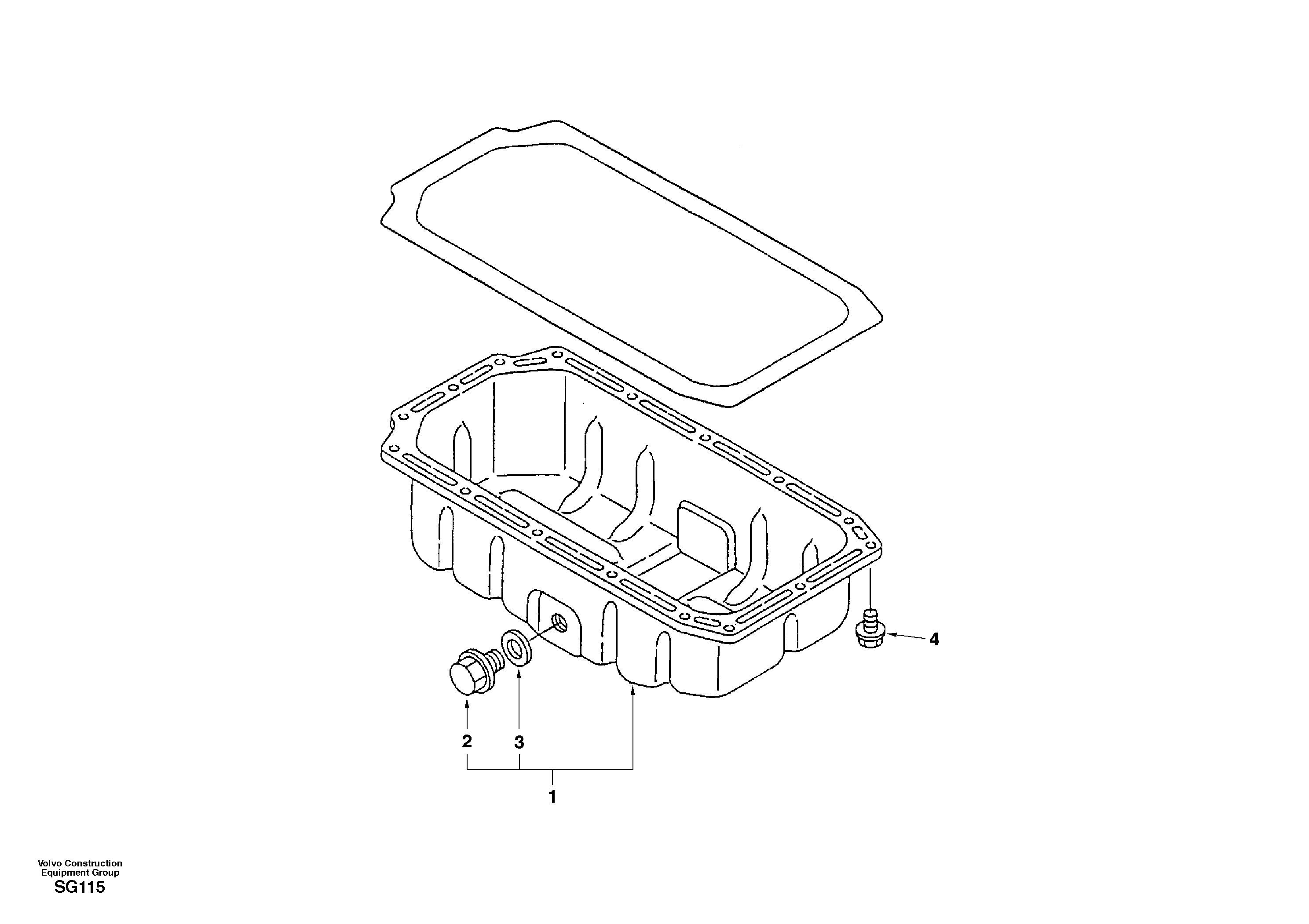 Tree-length grapple SA8210-05040 VOLVO