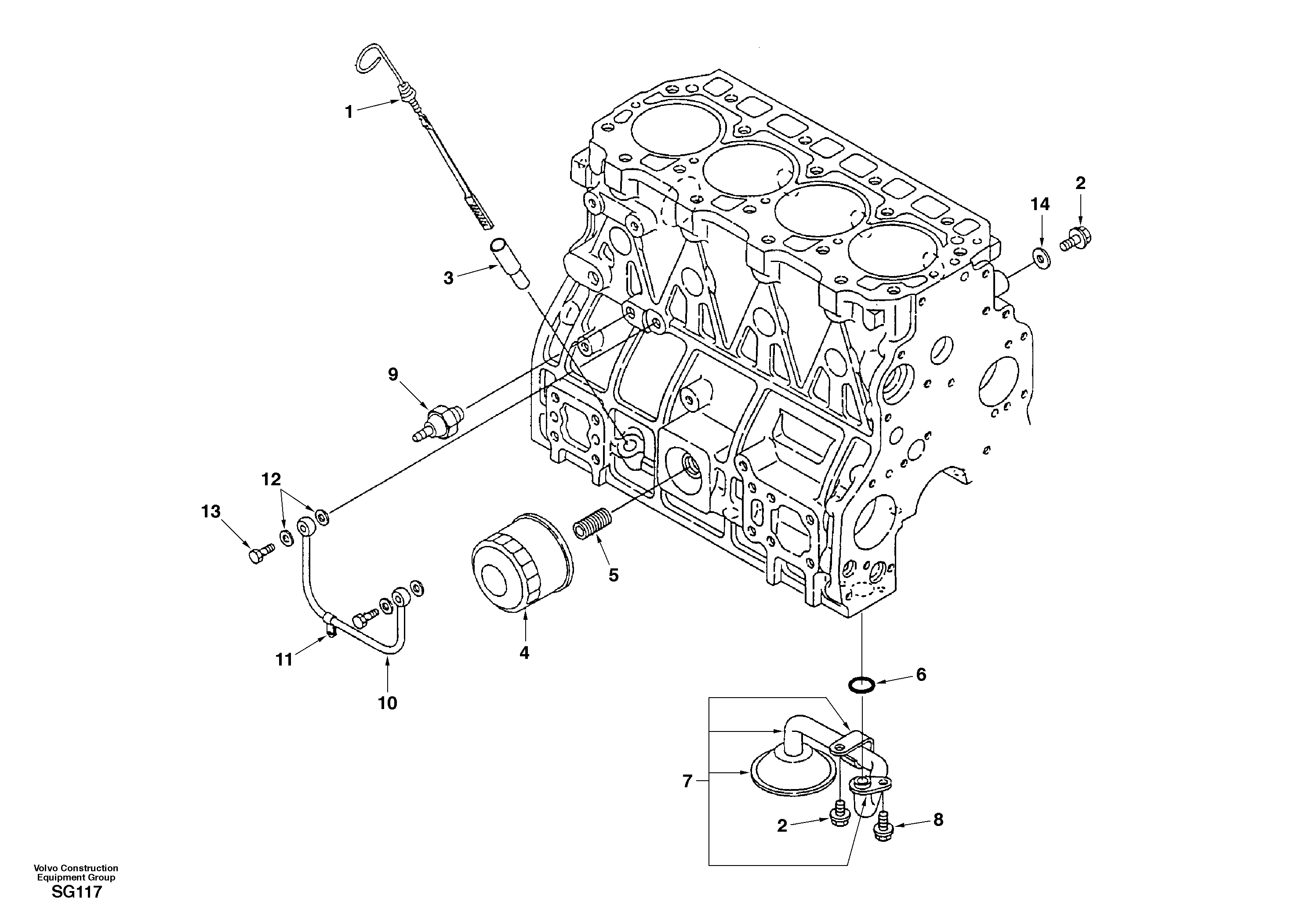Switch SA8210-06760 VOLVO