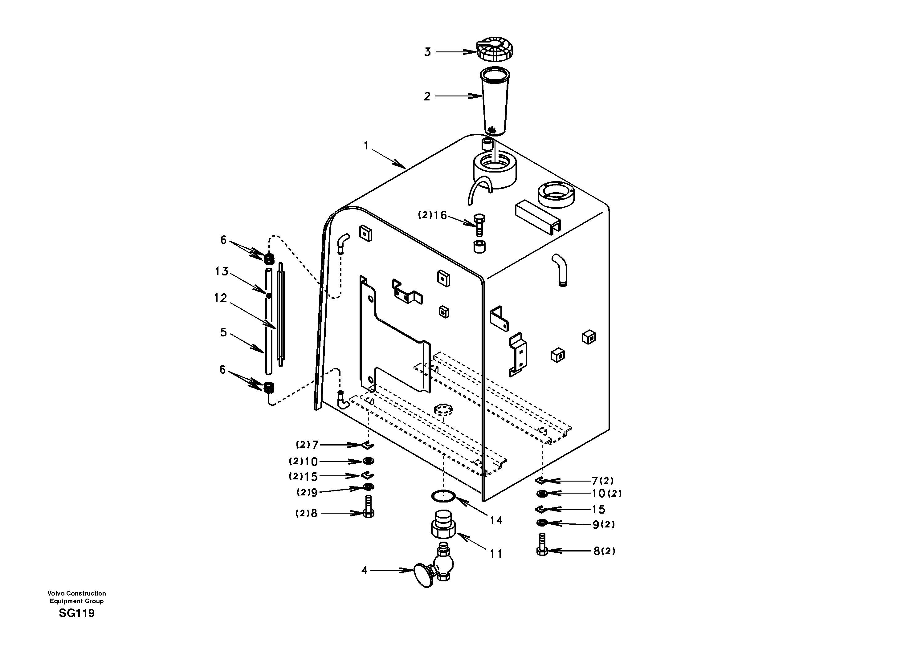 Four-way Nipple SA1116-00330 VOLVO