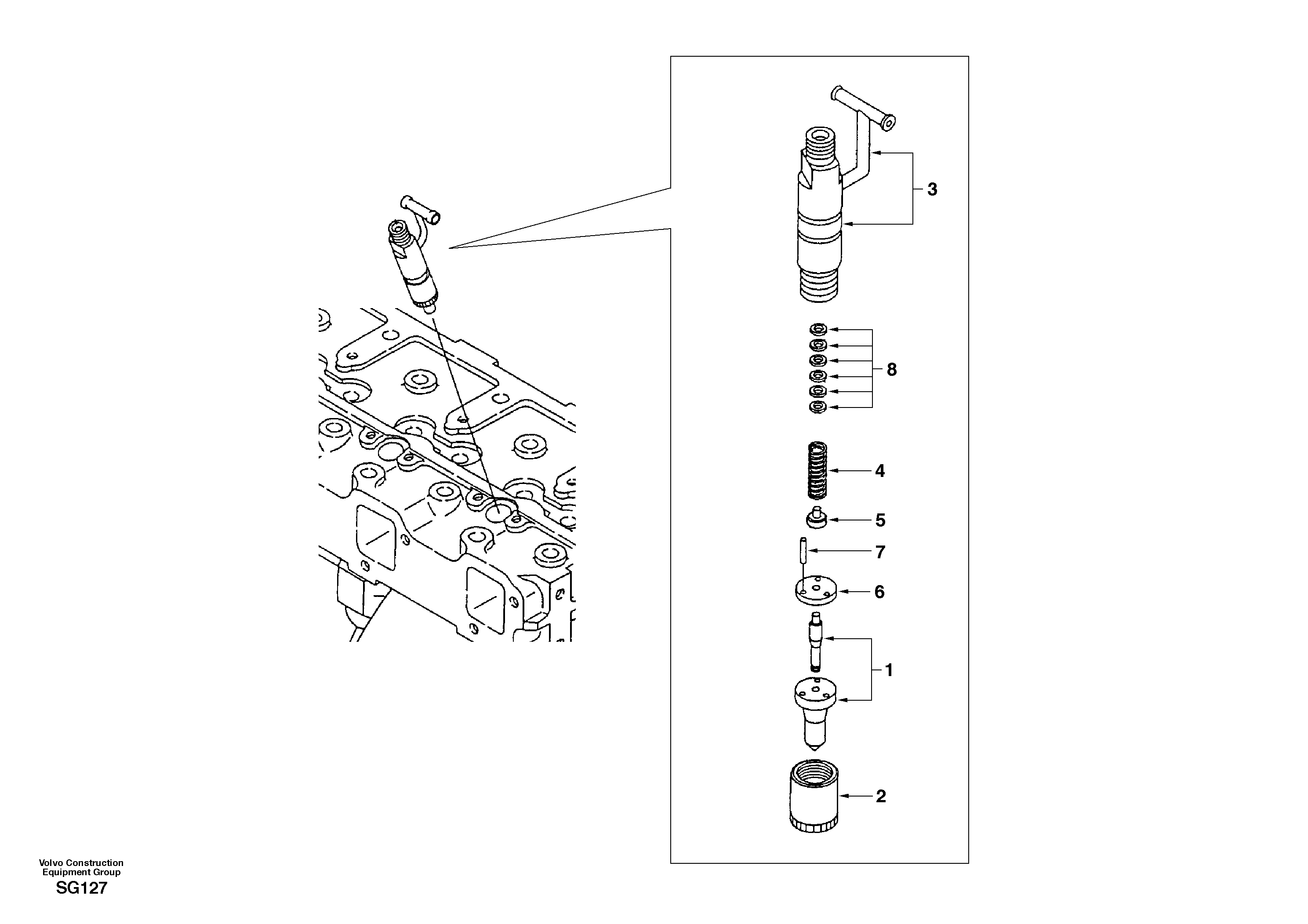 Cage SA8210-03560 VOLVO