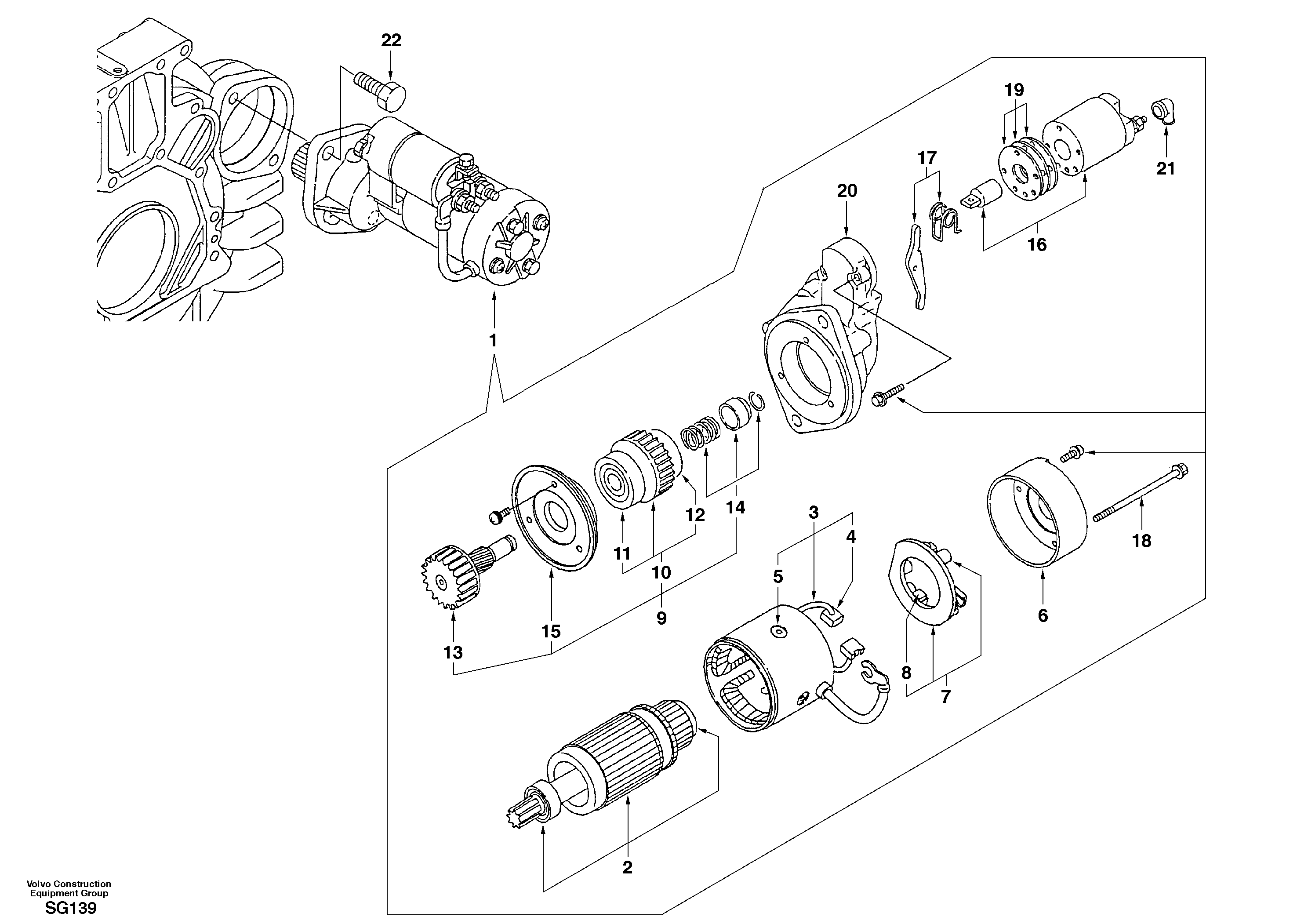 Cage SA8210-04940 VOLVO