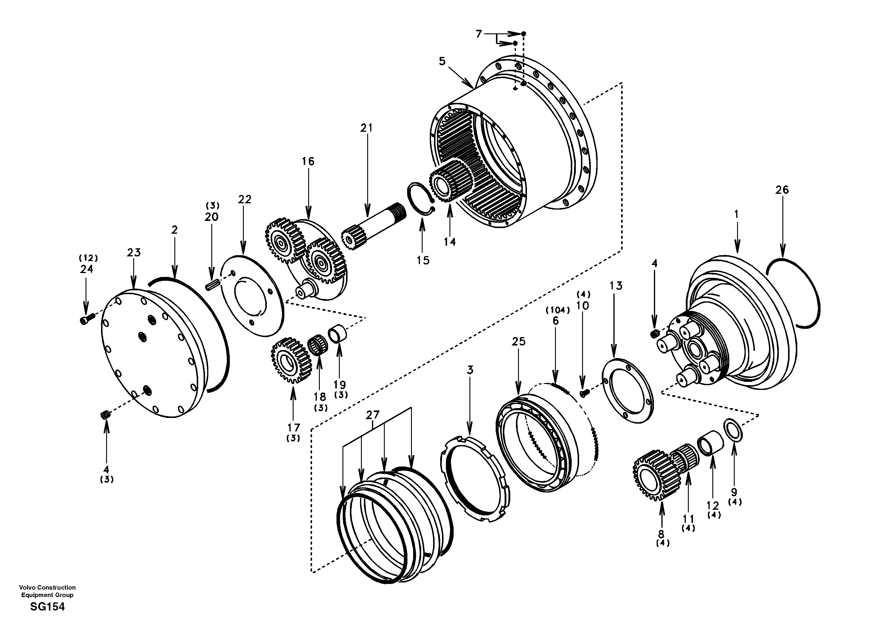 Lower Part Dipp VOE14606692 VOLVO