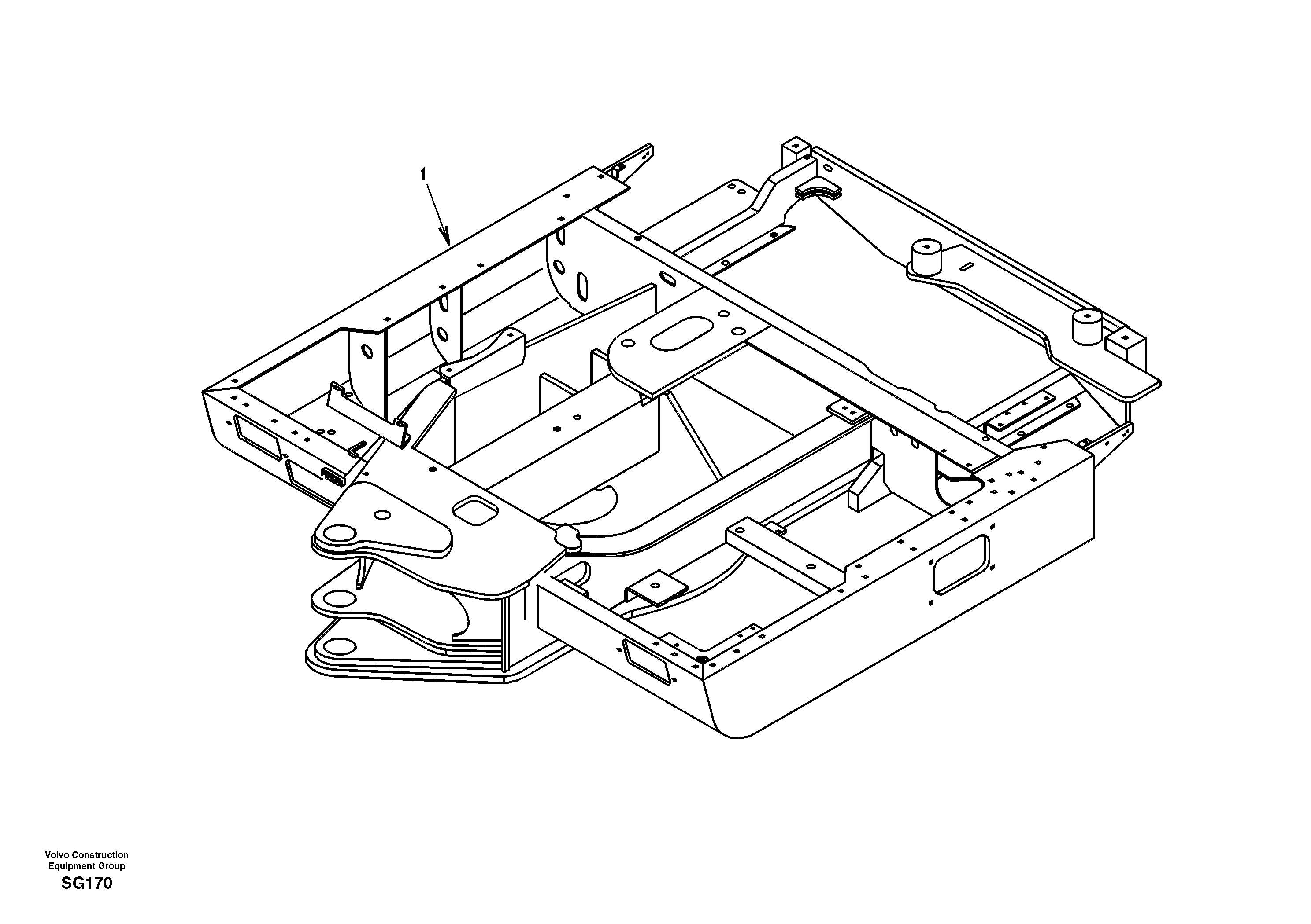 Frame SA/VOE14501897 VOLVO