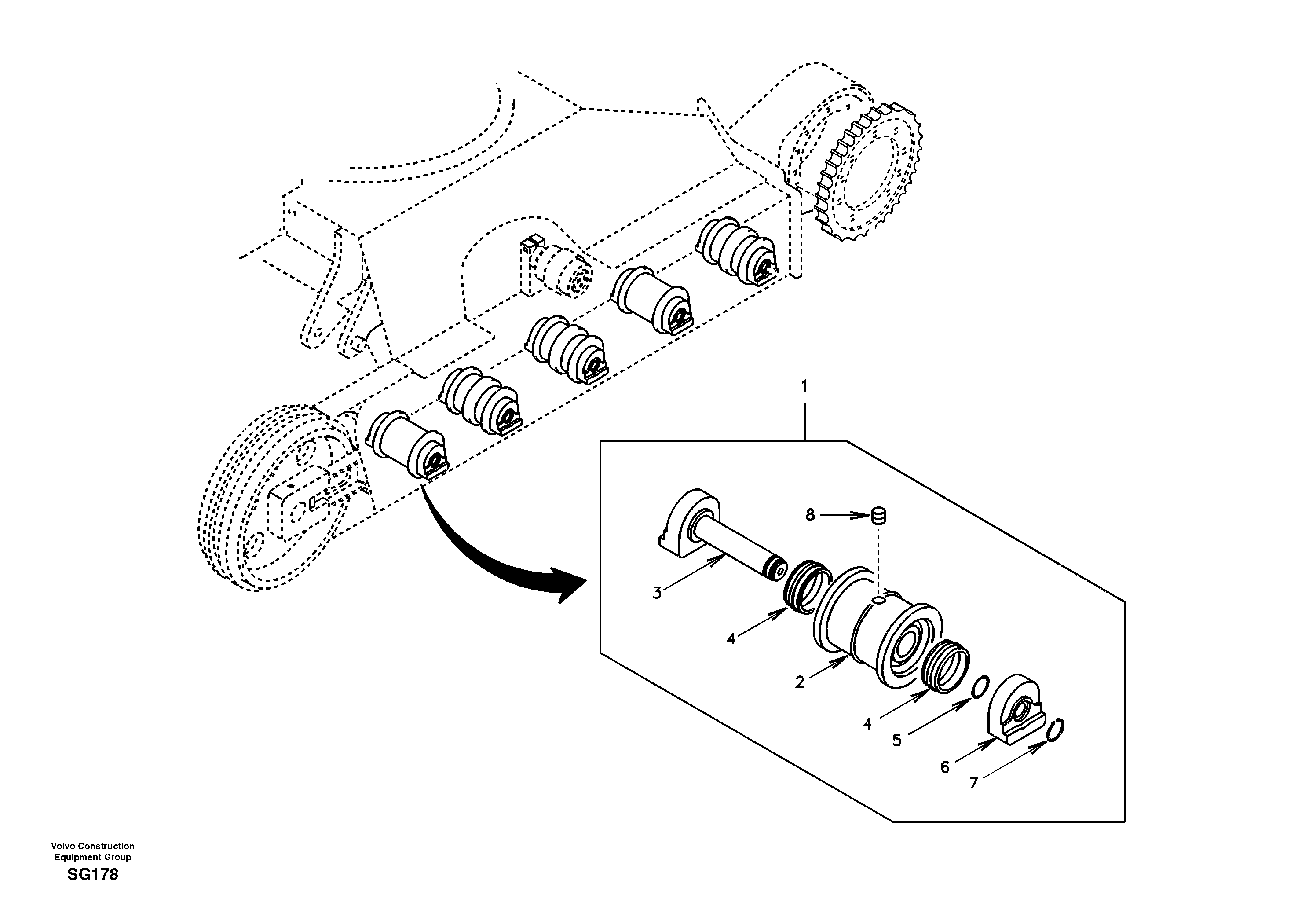 O-ring SA1081-01320 VOLVO