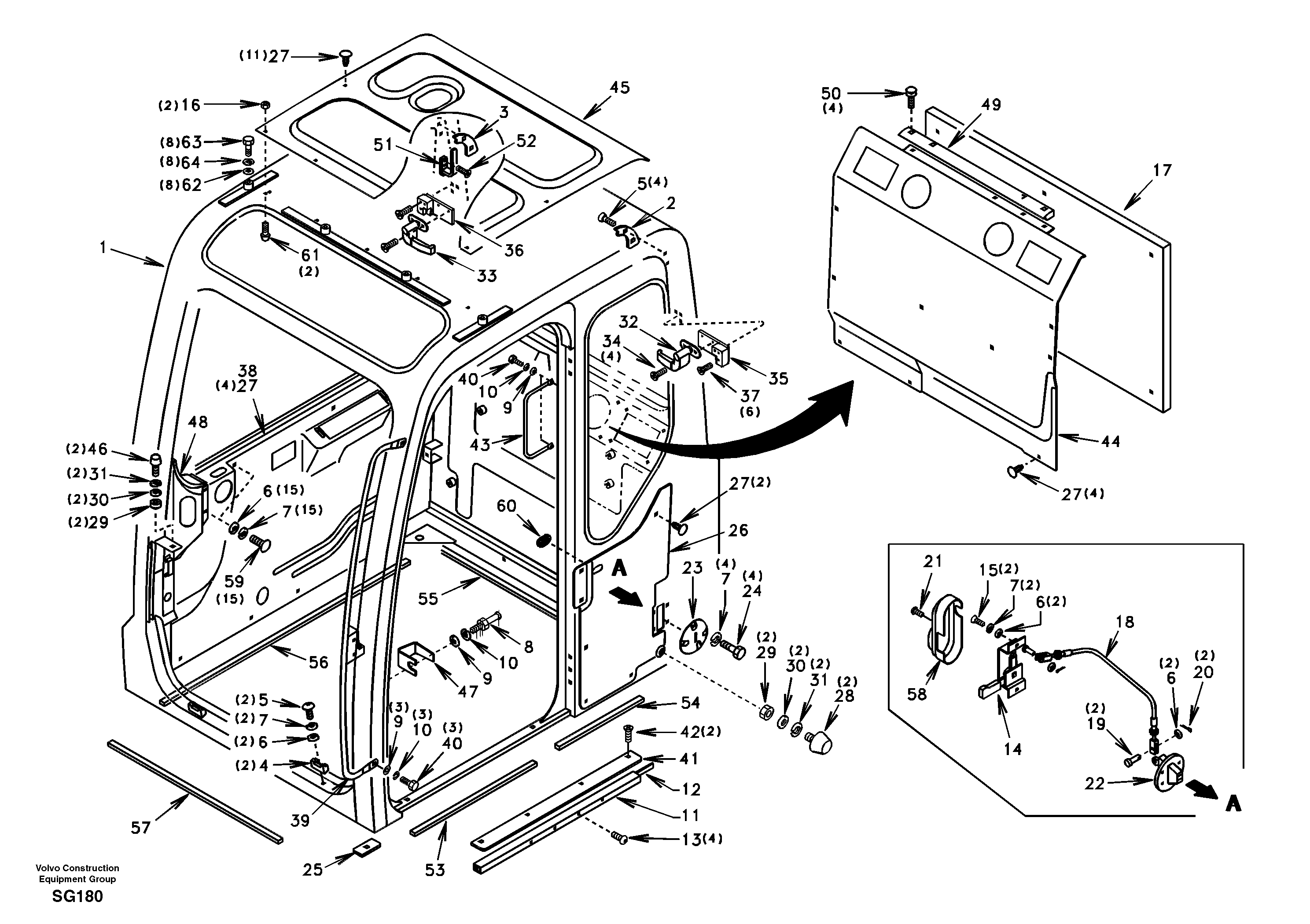 Handle RM/VOE14501498 VOLVO