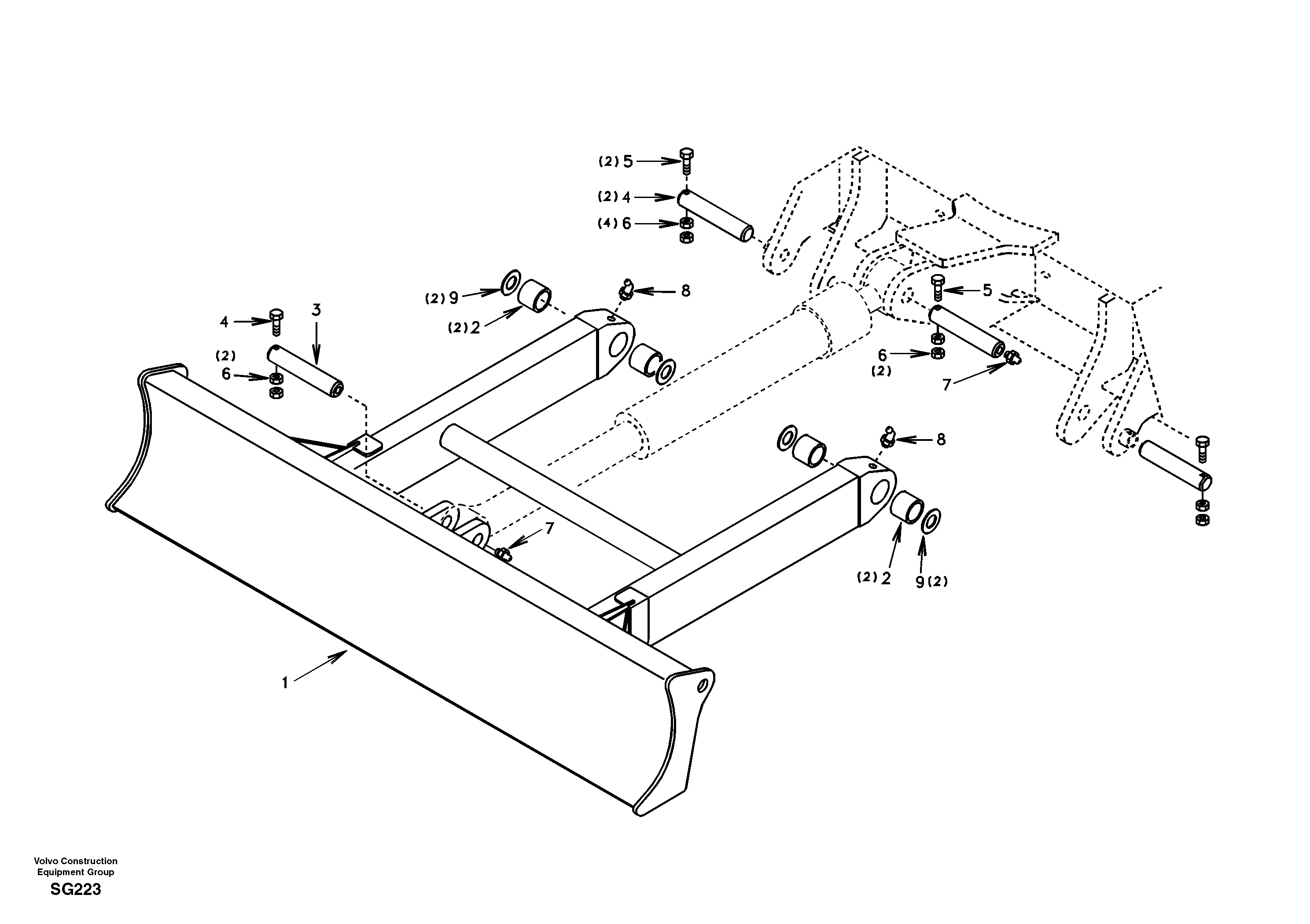 Screw Kit VOE14547125 VOLVO