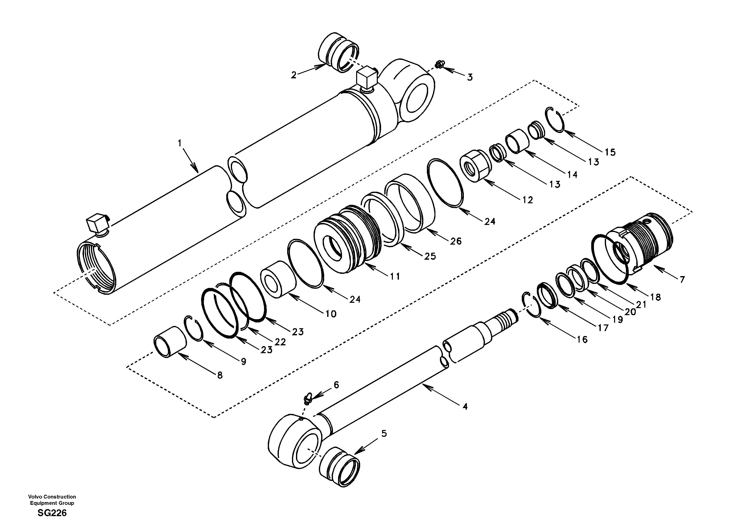 Pipe VOE14501085 VOLVO