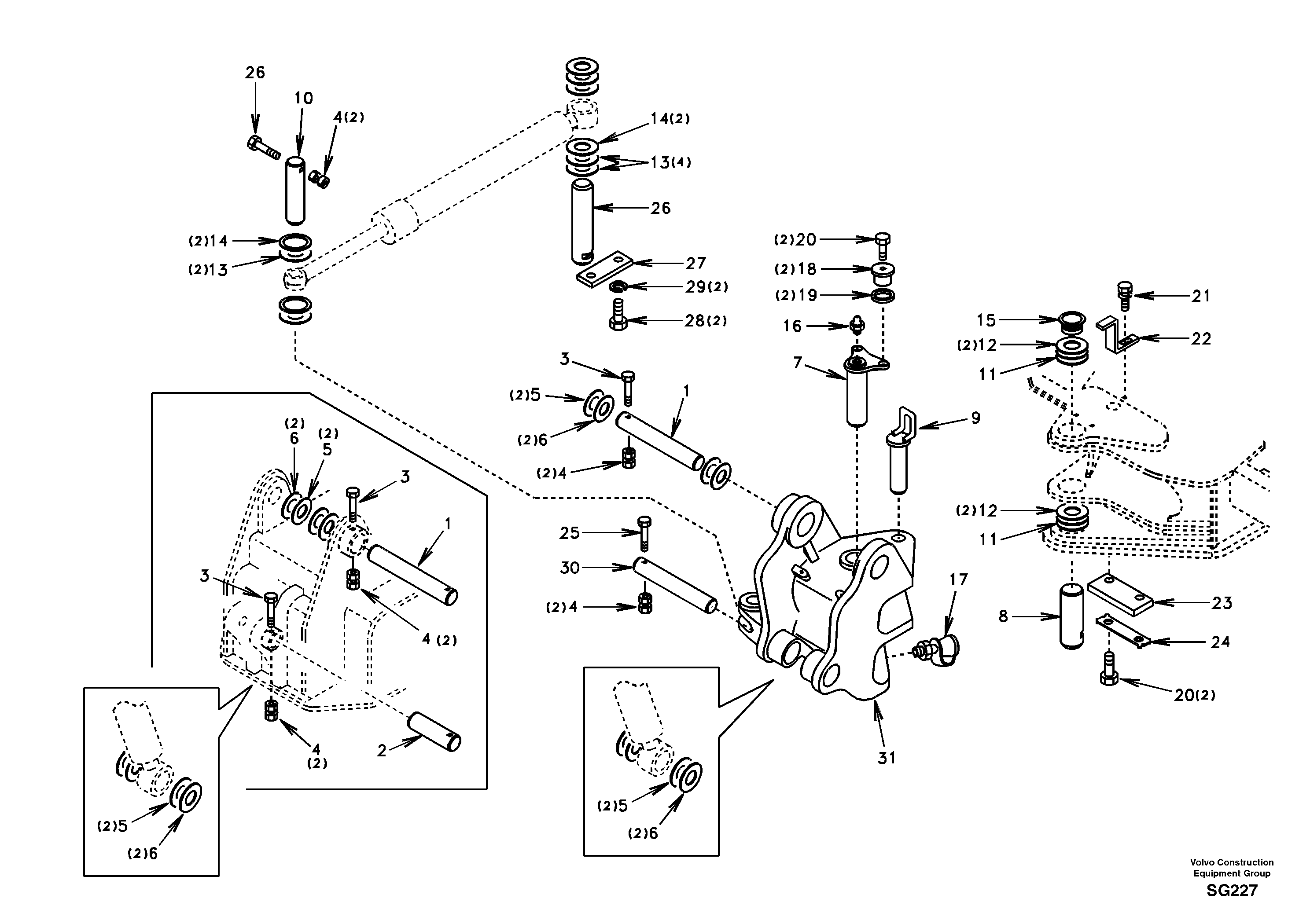 Washer SA1075-00260 VOLVO