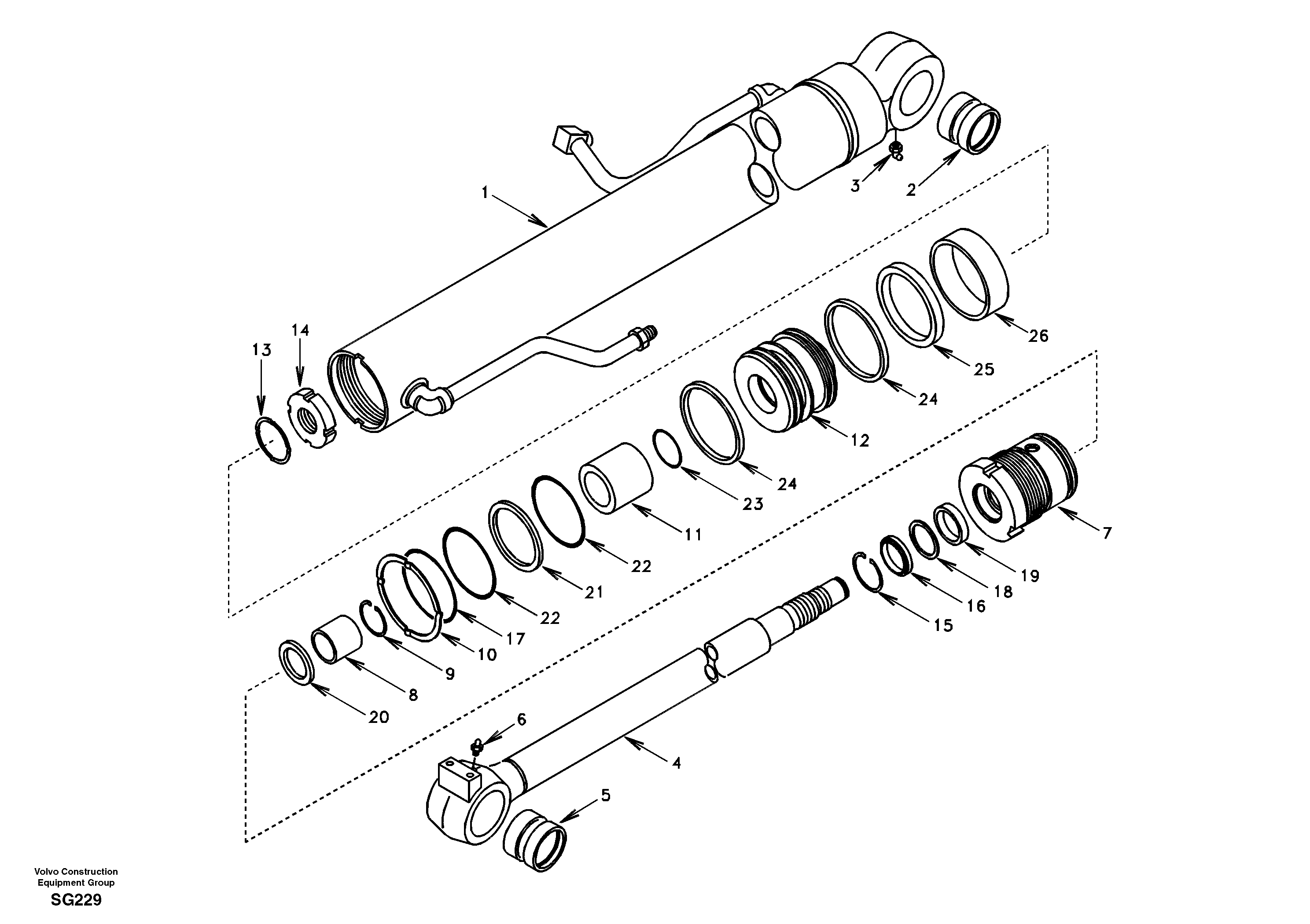 Pipe VOE14525207 VOLVO