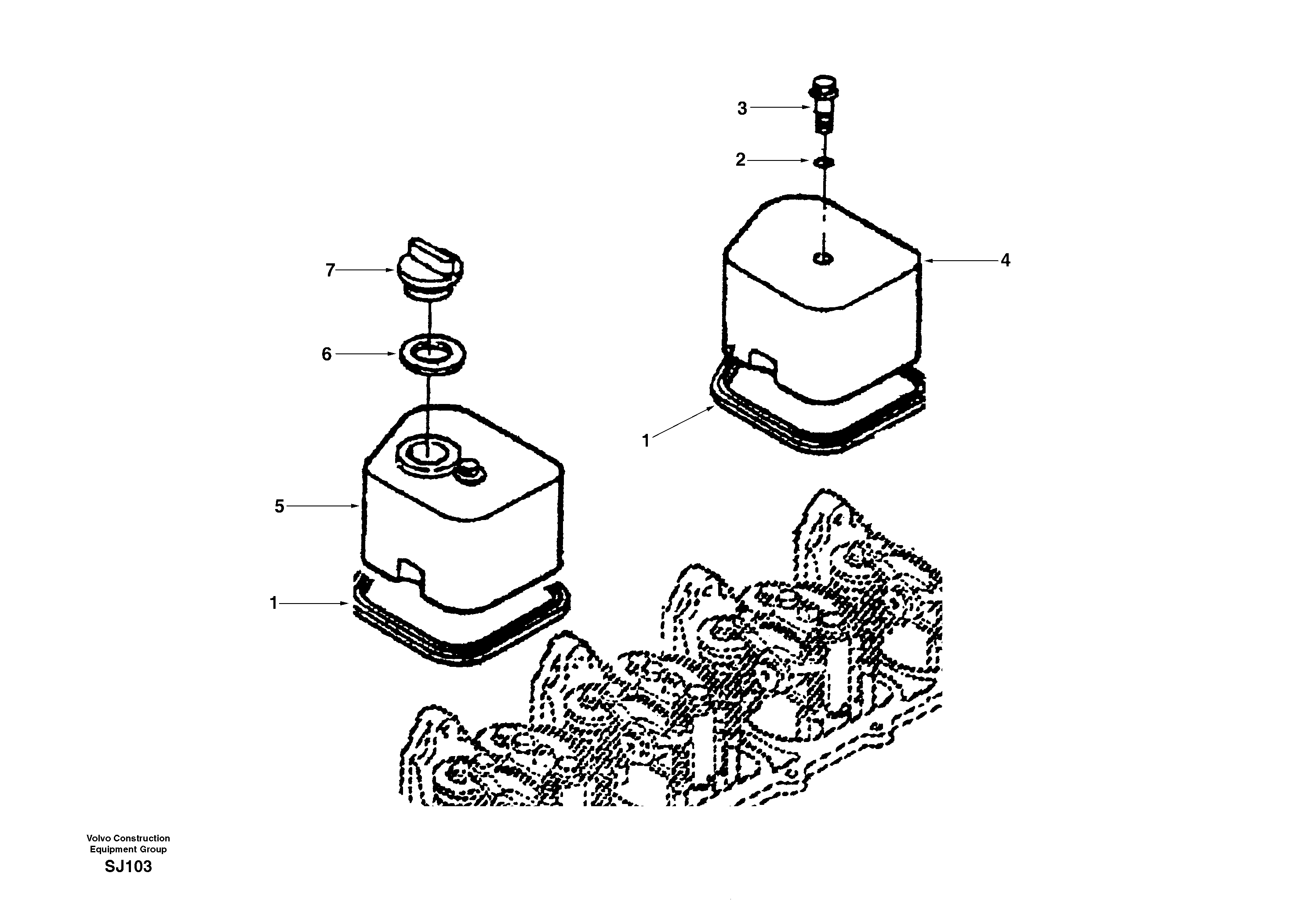 Gasket SA3929795 VOLVO