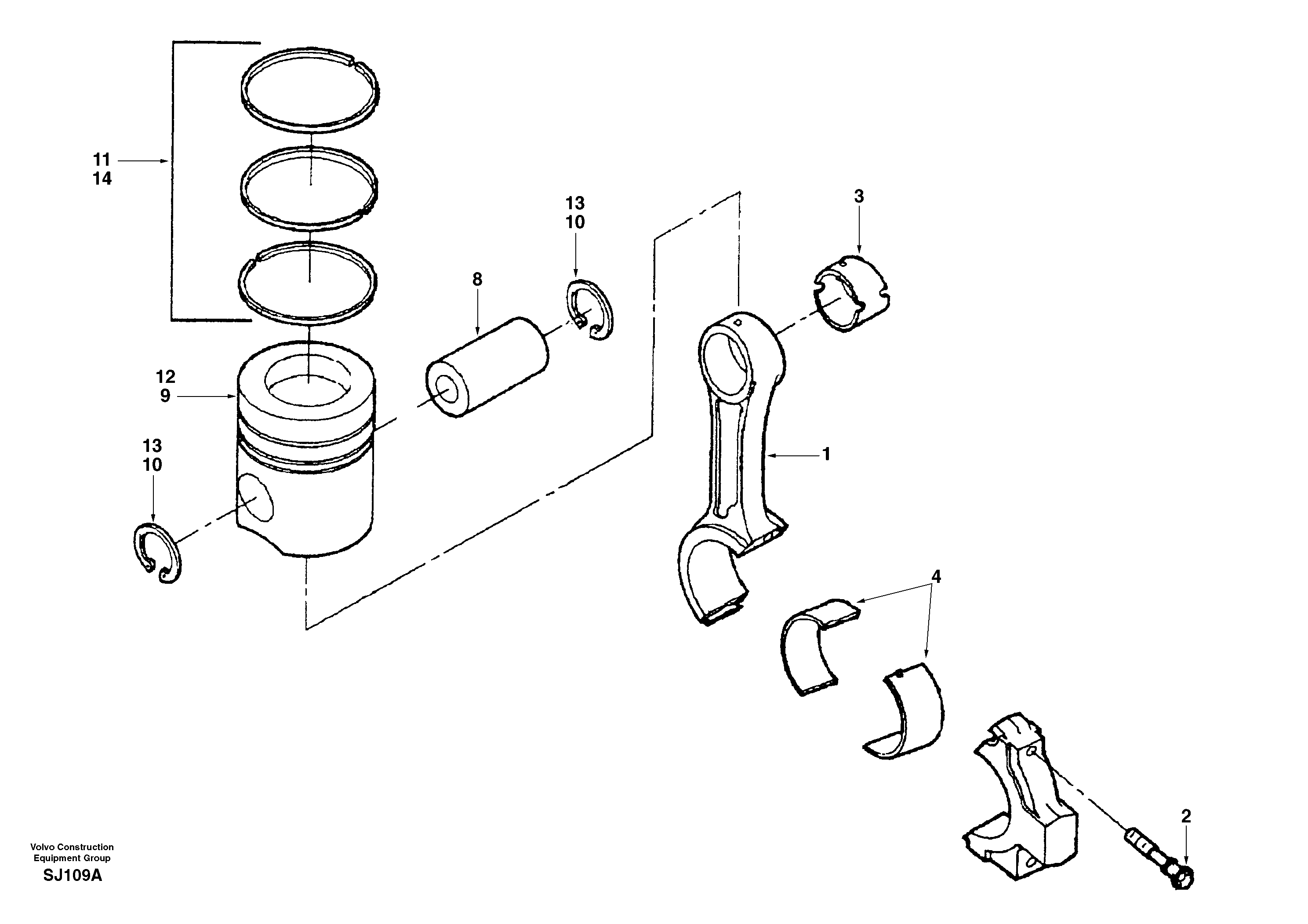 Bushing CH/SA3901085 VOLVO
