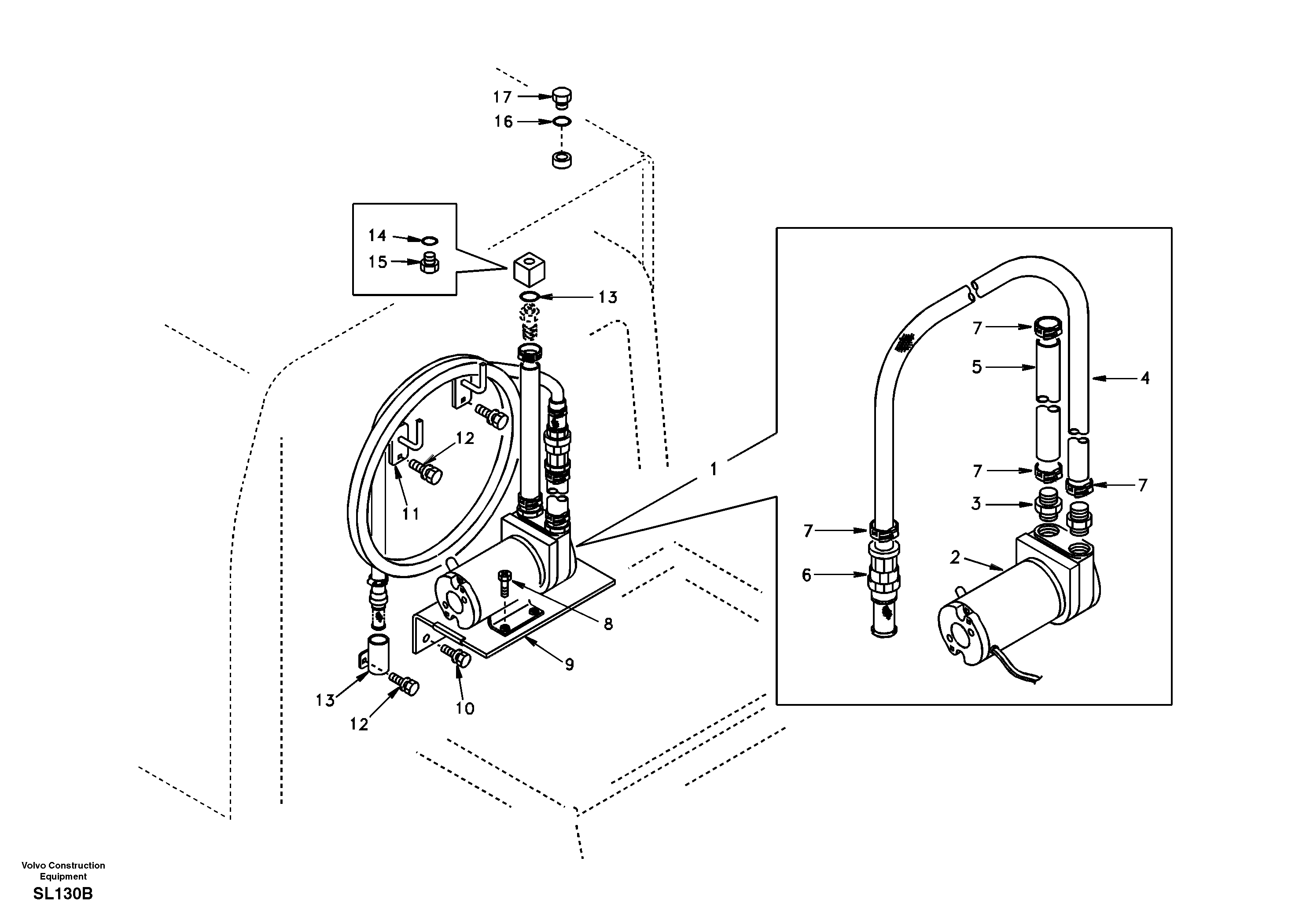 Filling Pump VOE14517571 VOLVO
