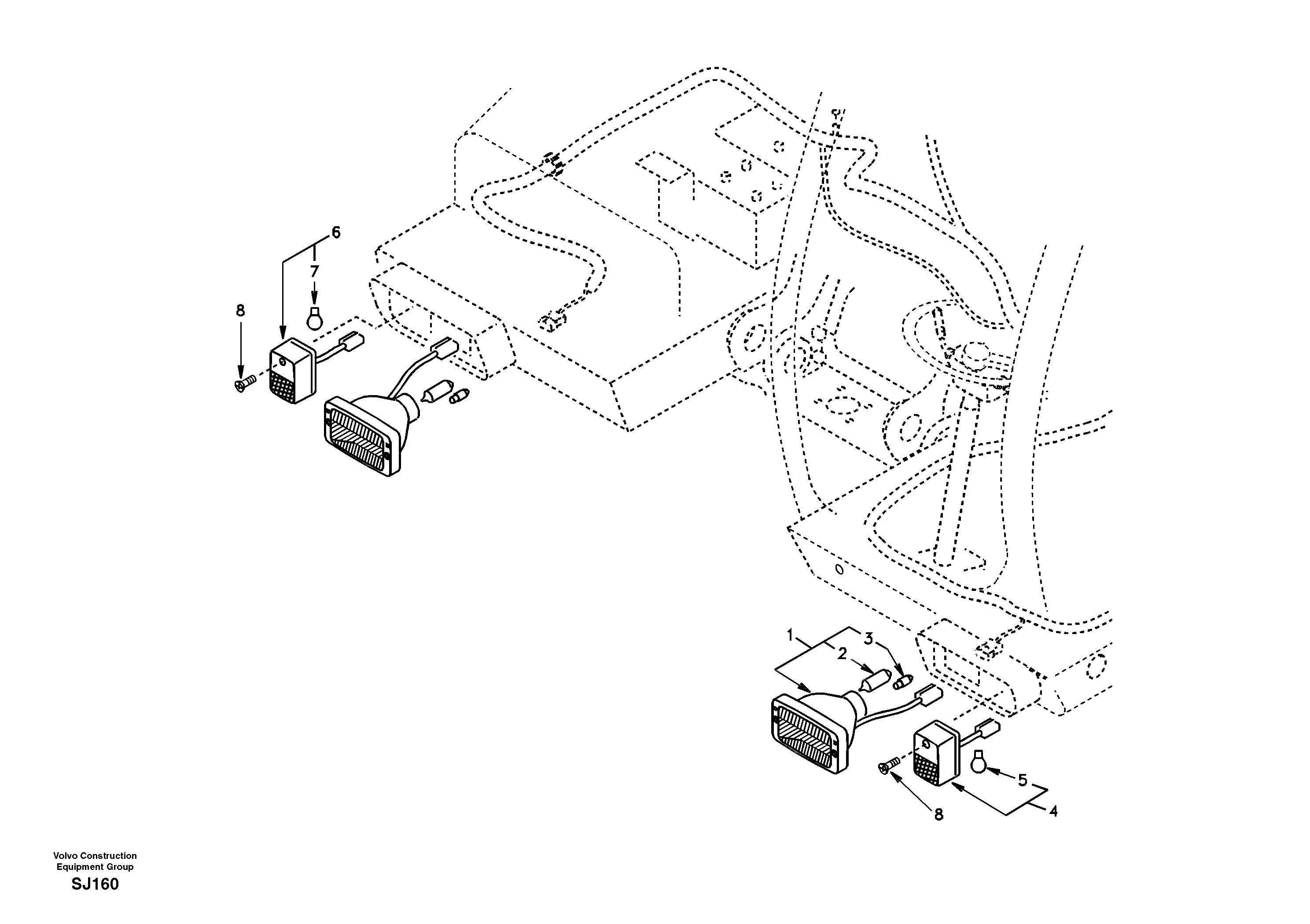 Lamp SA1122-03380 VOLVO