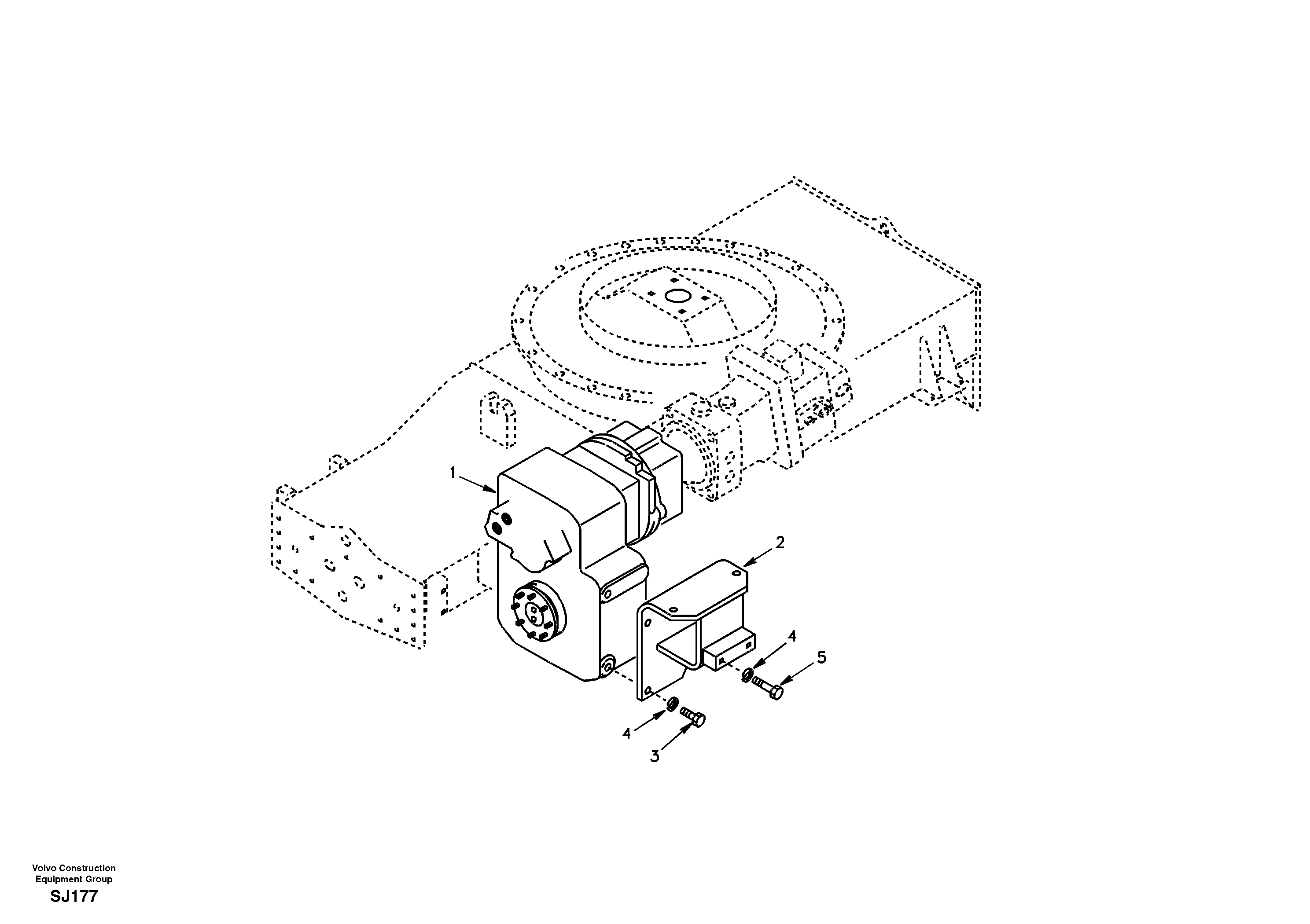 Gearbox SA1132-00040 VOLVO