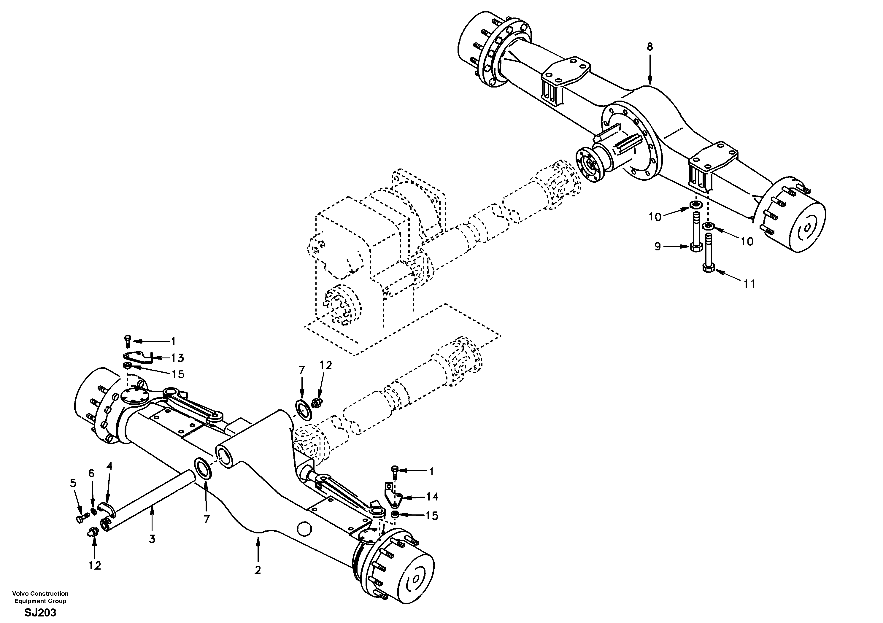 Spacer SA1135-00580 VOLVO