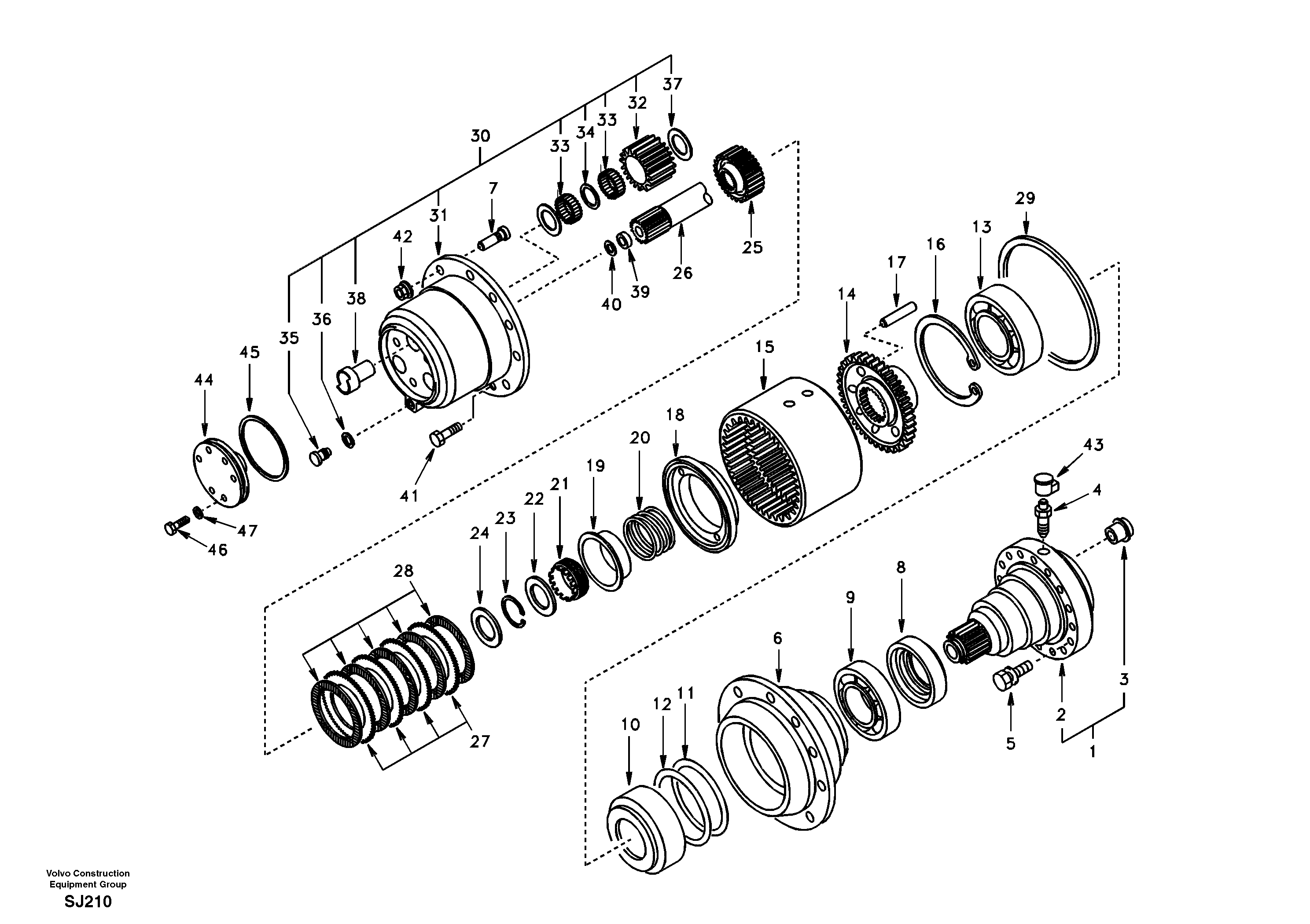 Shaft SA7116-37101 VOLVO