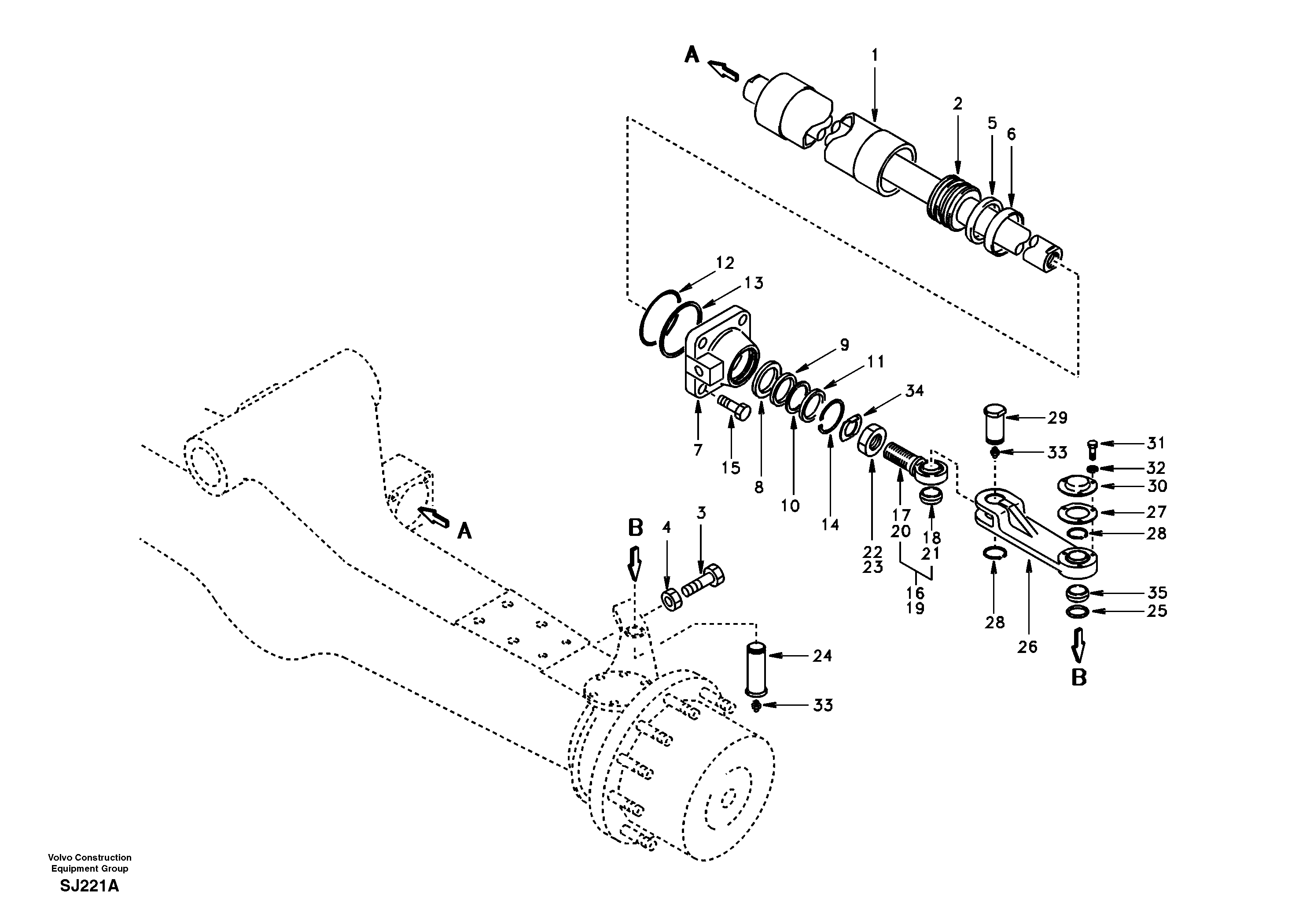 .. slew breake SA9567-10550 VOLVO