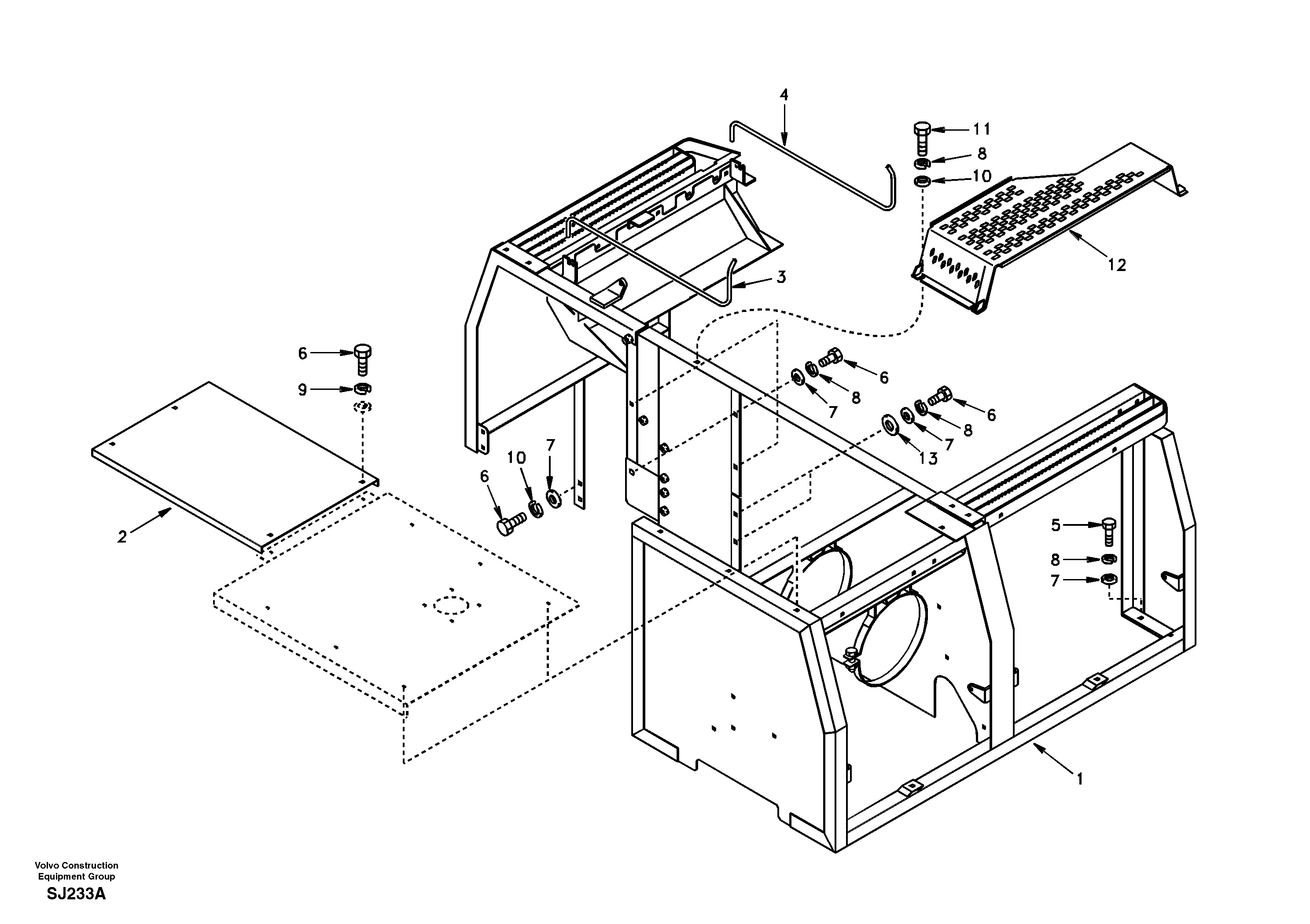 Frame VOE14501446 VOLVO